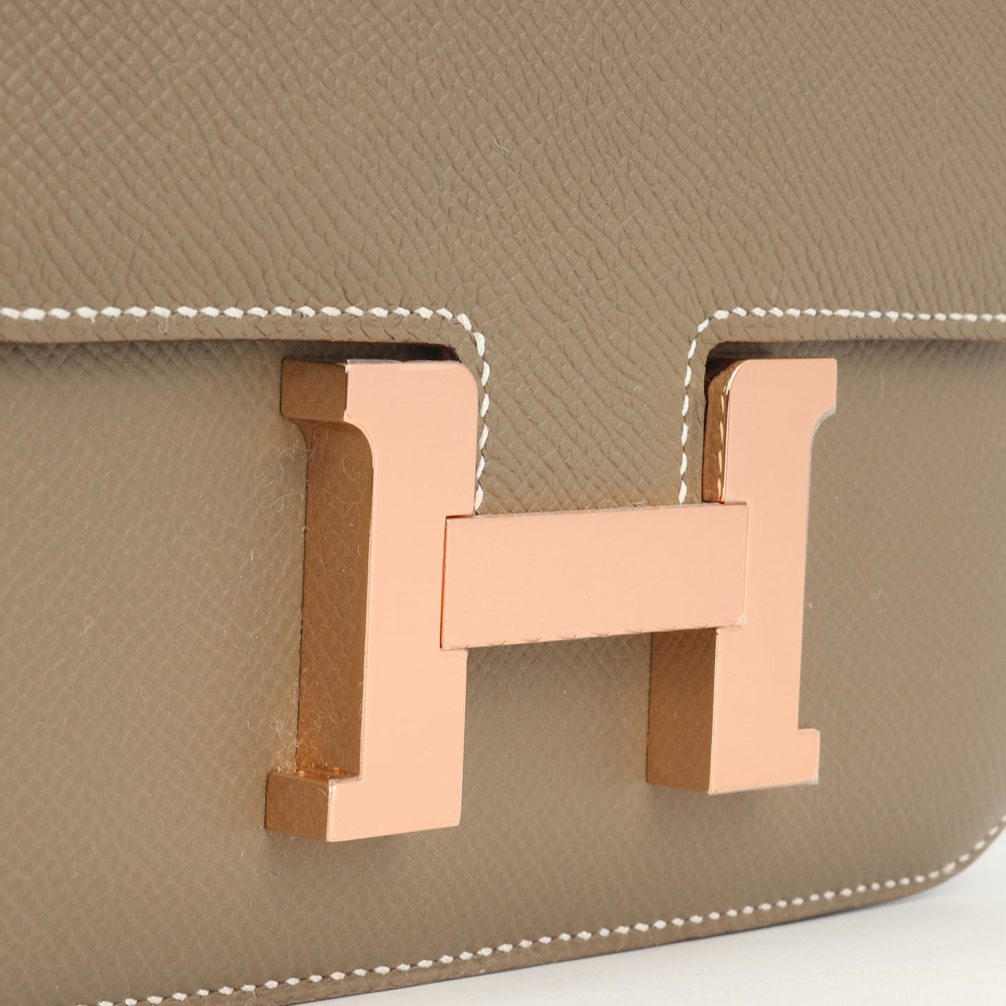 Hermès Constance 18 - Etoupe Epsom | Rose Gold Hardware