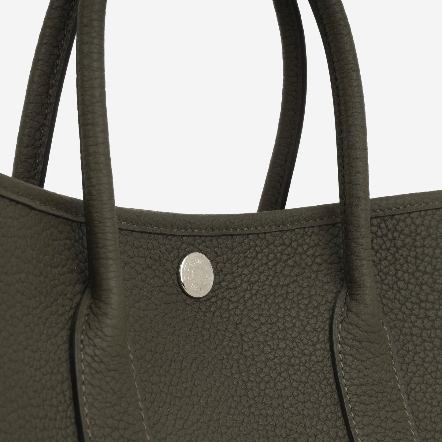 Hermès Garden Party 30 - Eucalyptus Negonda | Palladium Hardware - Bagista