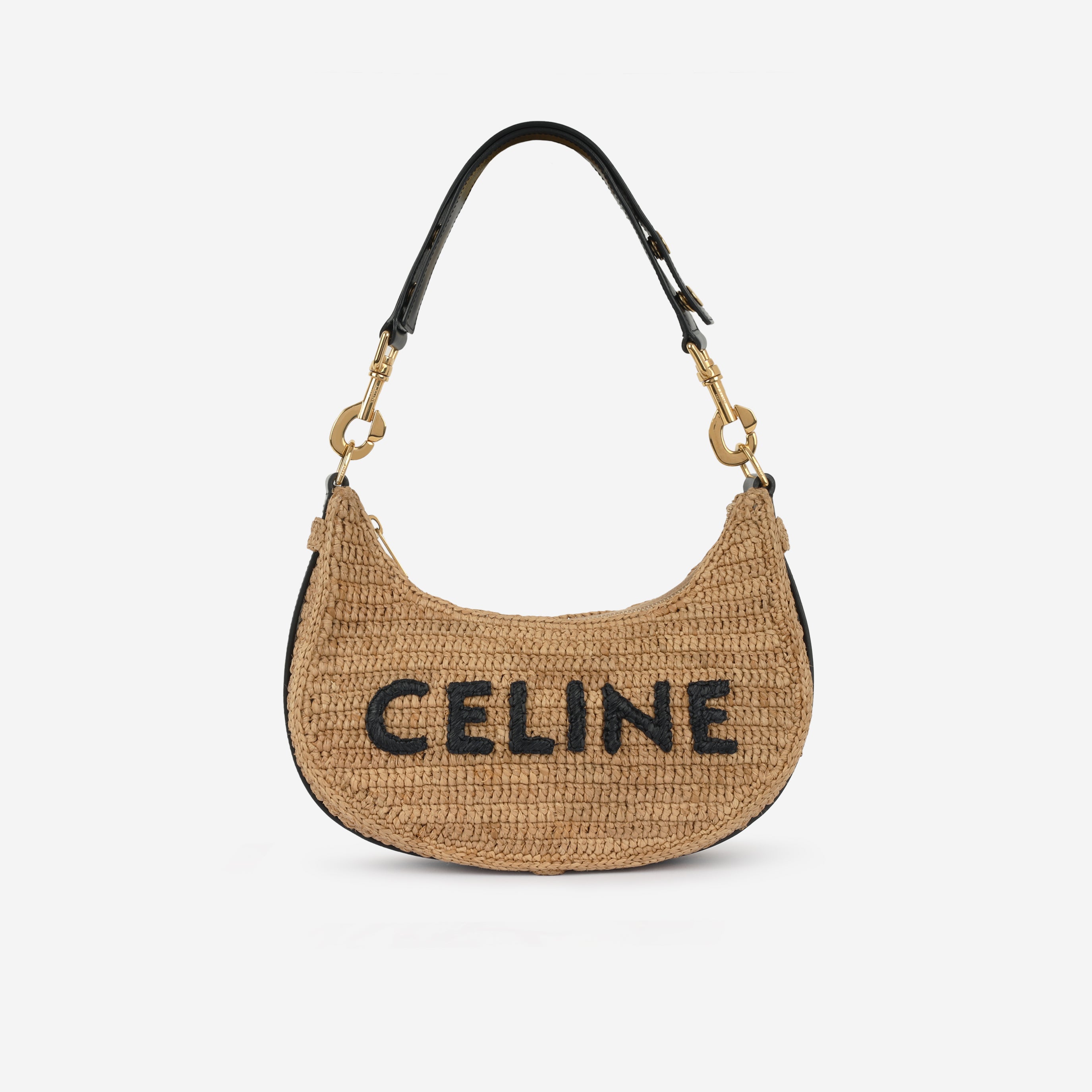 FENDI CHANEL CELINE 袋　ガーメント Celine - Medium Ava Bag - Ecru Raffia GHW - Pre-Loved – Bagista