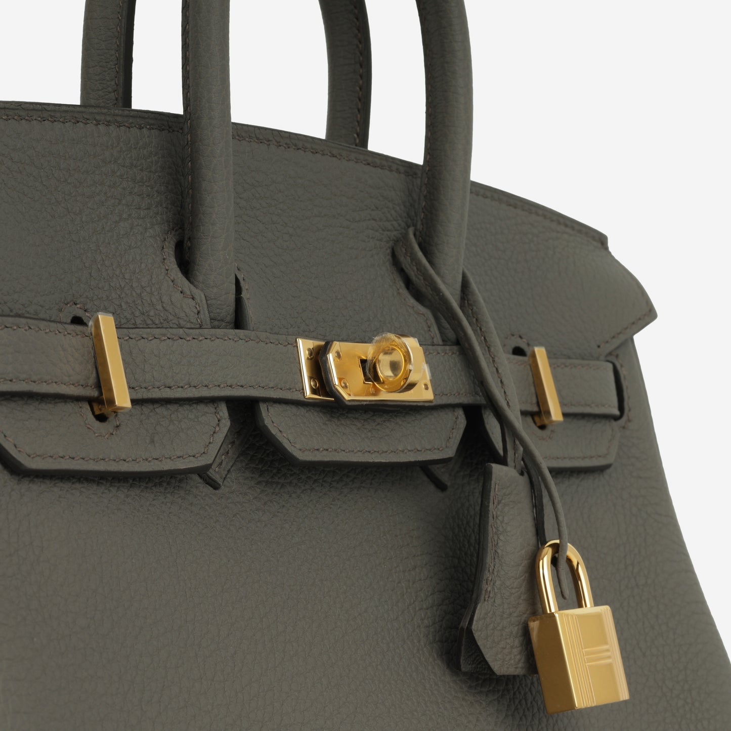 Birkin 25 - Gris Etain Togo | Gold hardware