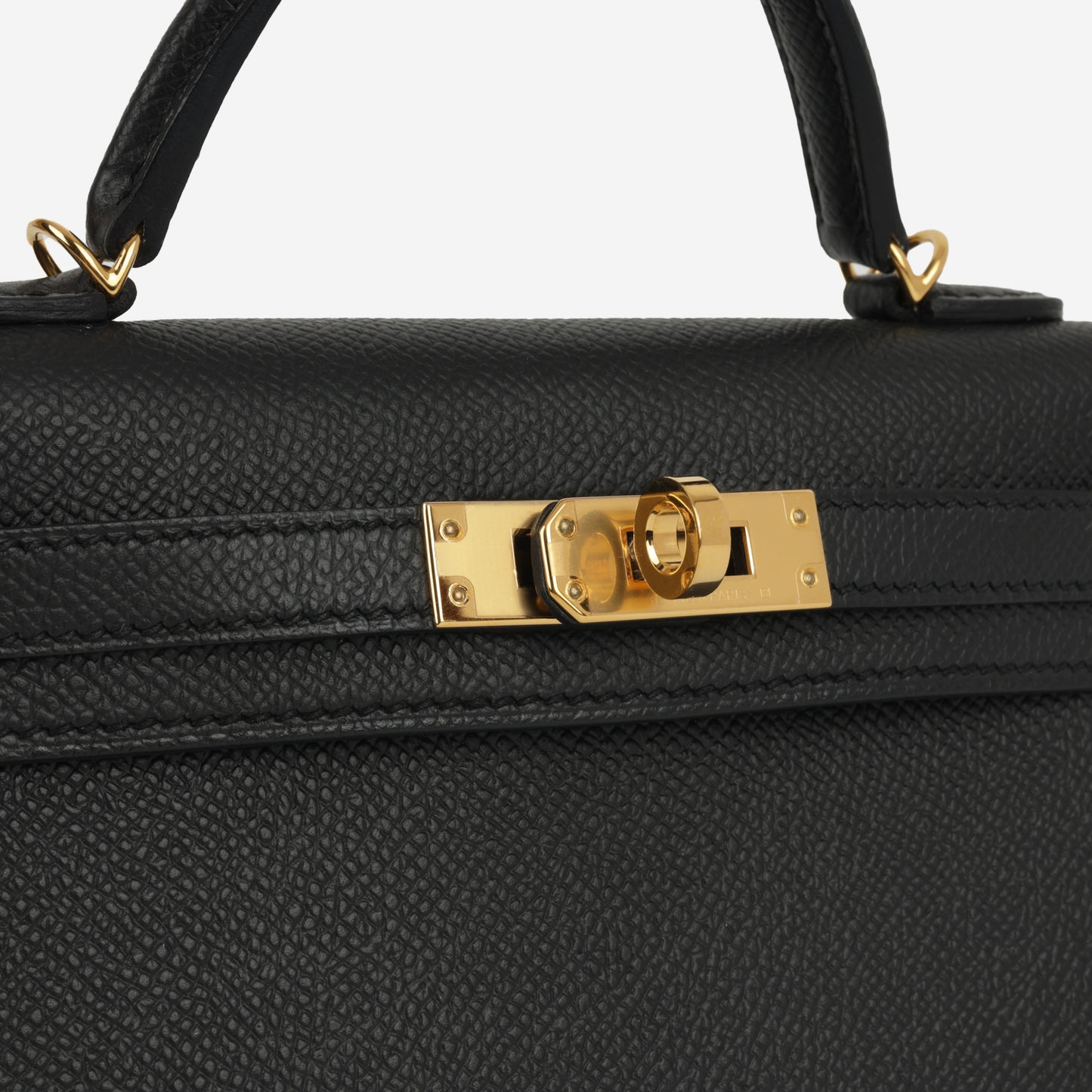 Hermès Mini Kelly - Noir Epsom