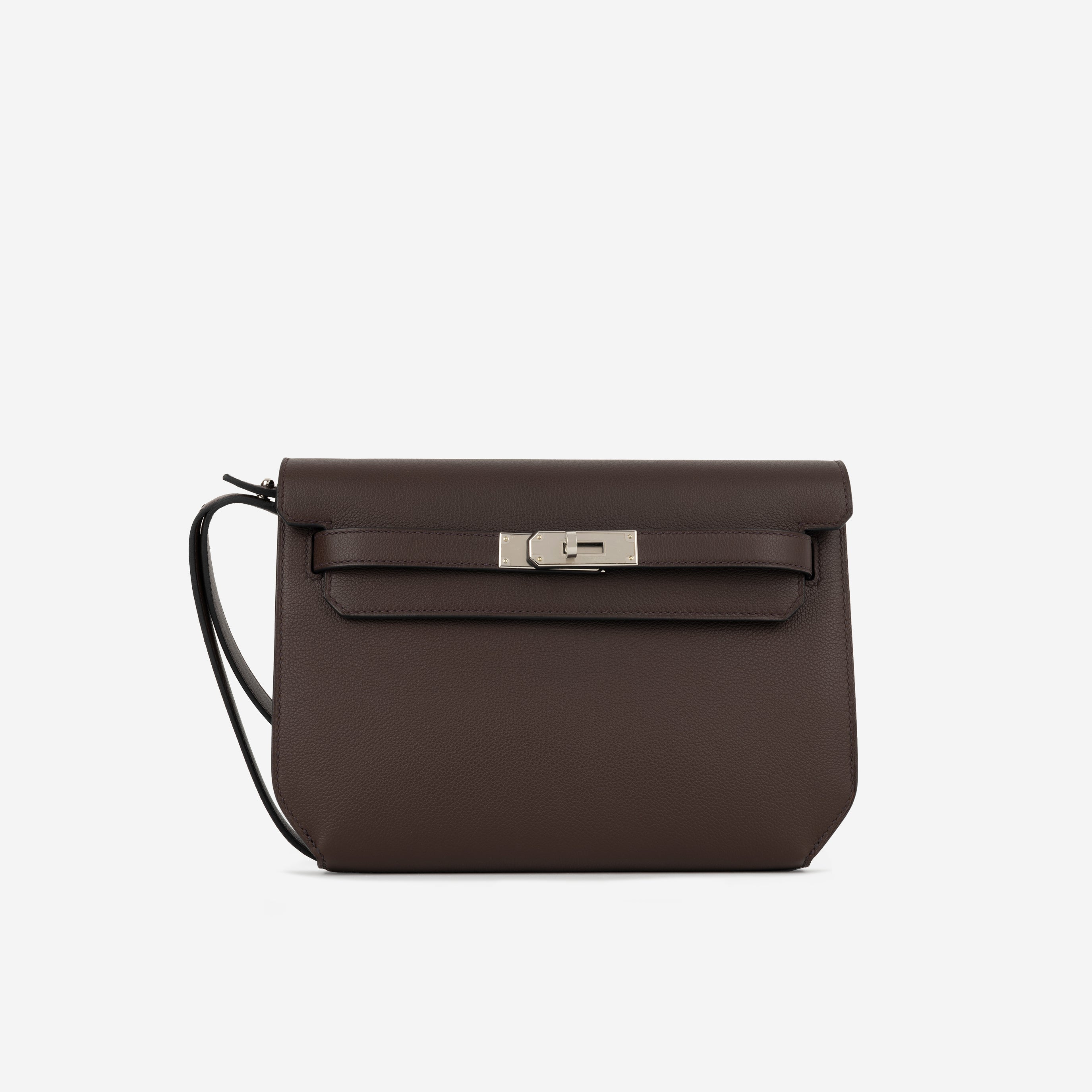 Hermès Kelly Dépêches 25 - Rouge Sellier Evercolor PHW – Bagista