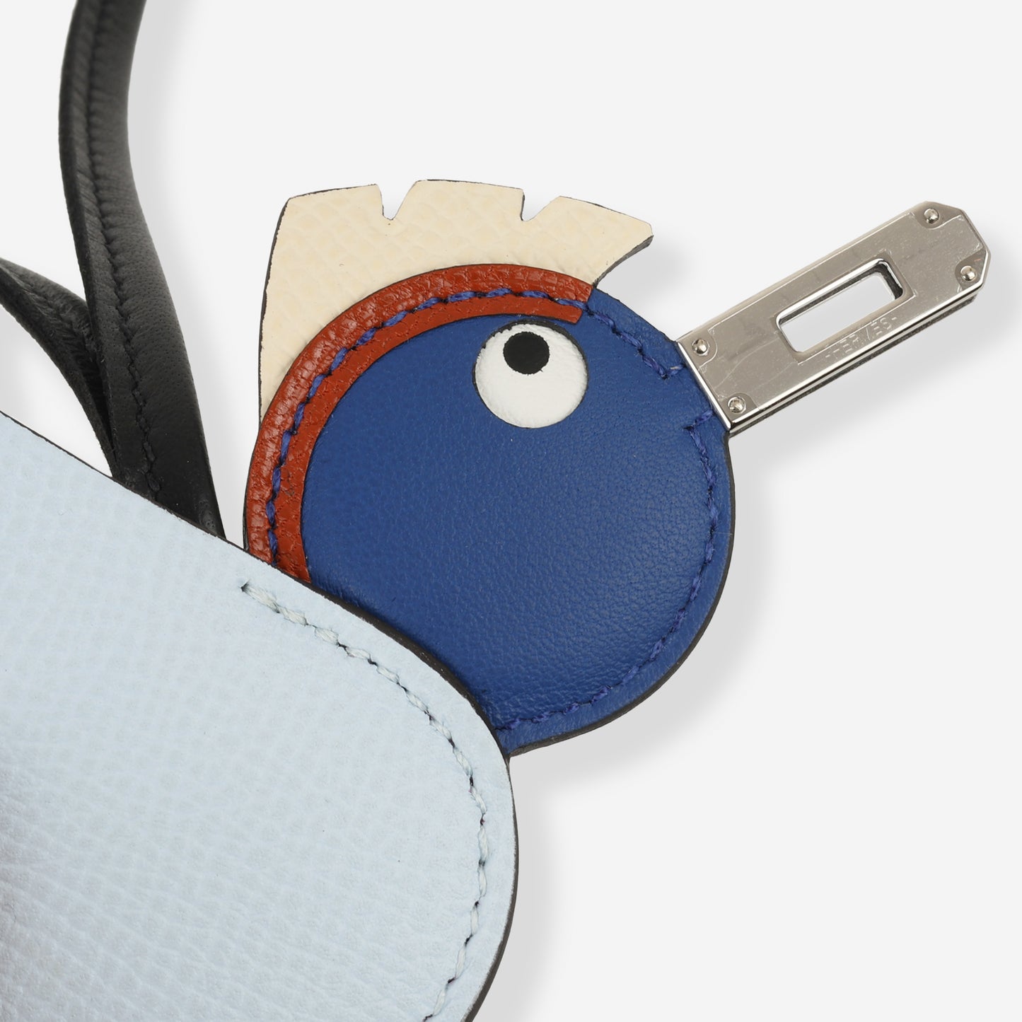 Hermès Birdy Charm - Bleu Brume / Rose Mexico / Bleu Royale / Cuivre / Nata / Noir