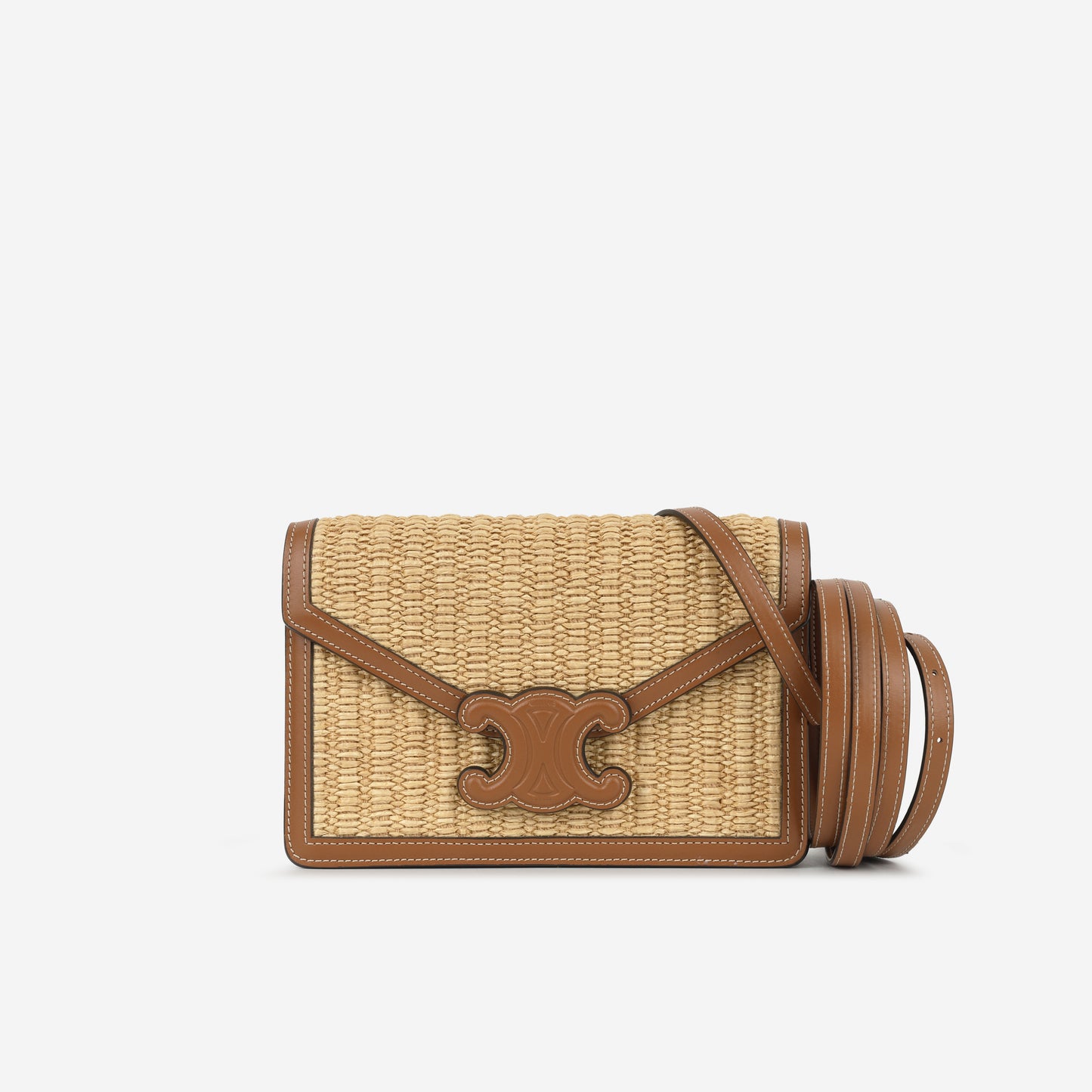 Triomphe Wallet on Strap