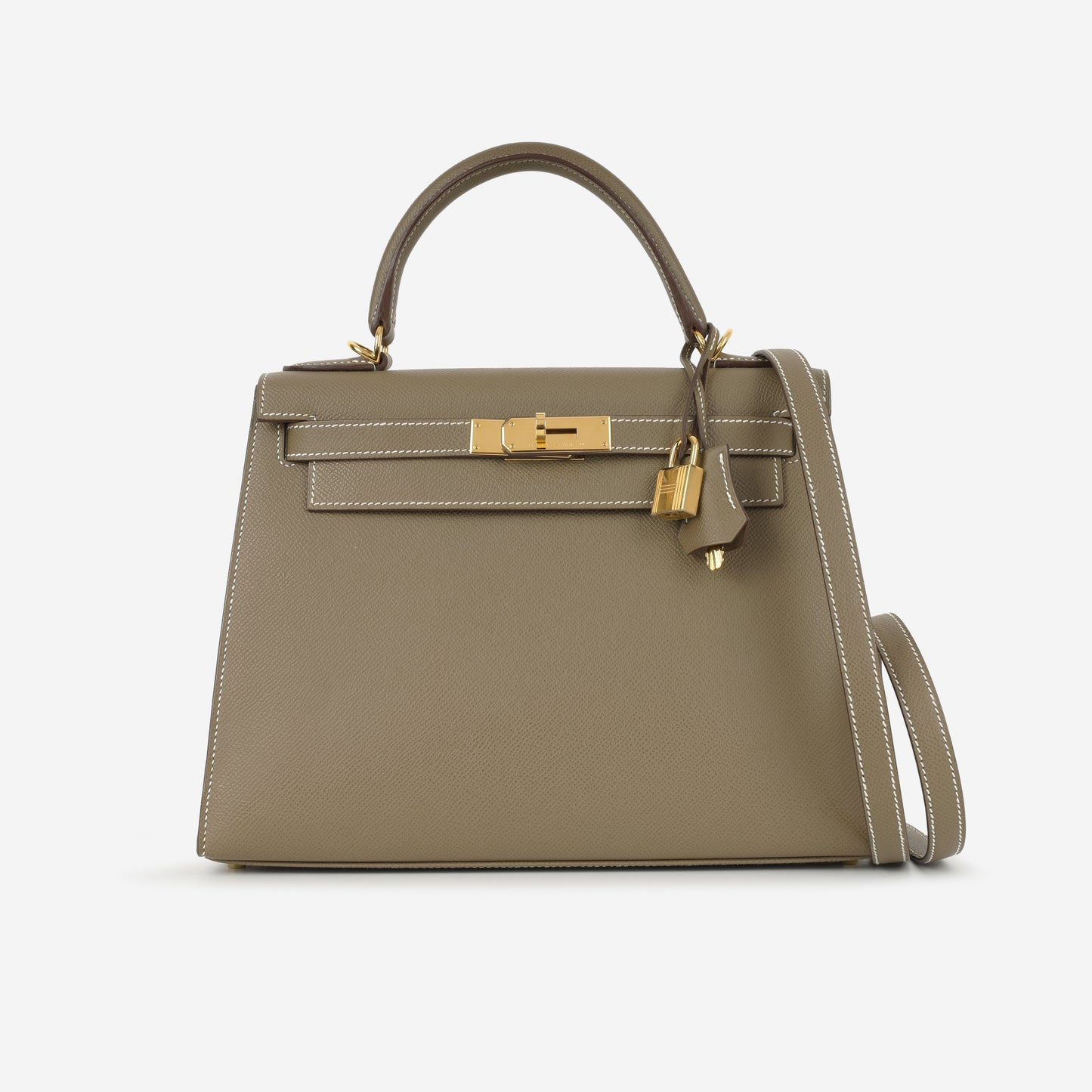 Hermès Kelly 28 - Etoupe Epsom
