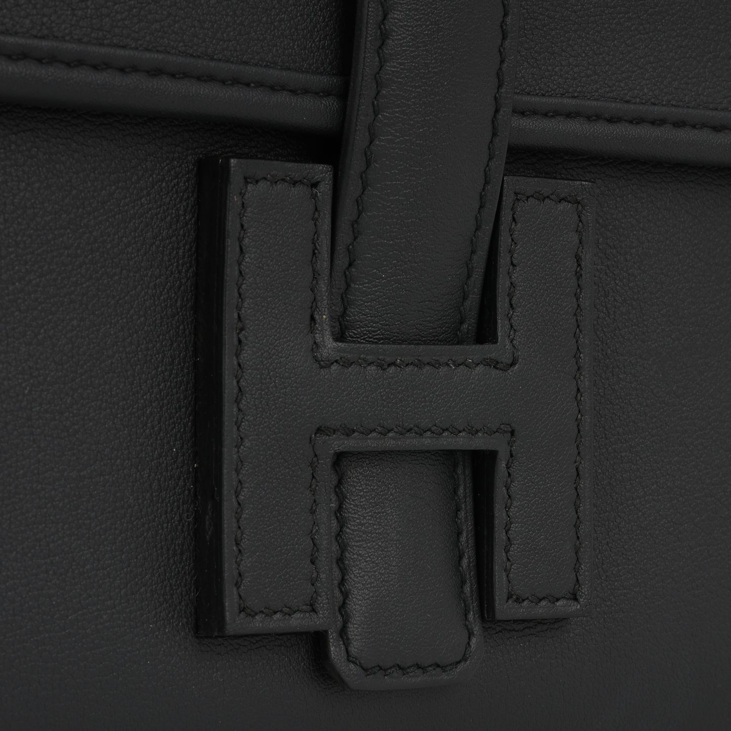 Hermès Jige Clutch 29 - Bleu Nuit