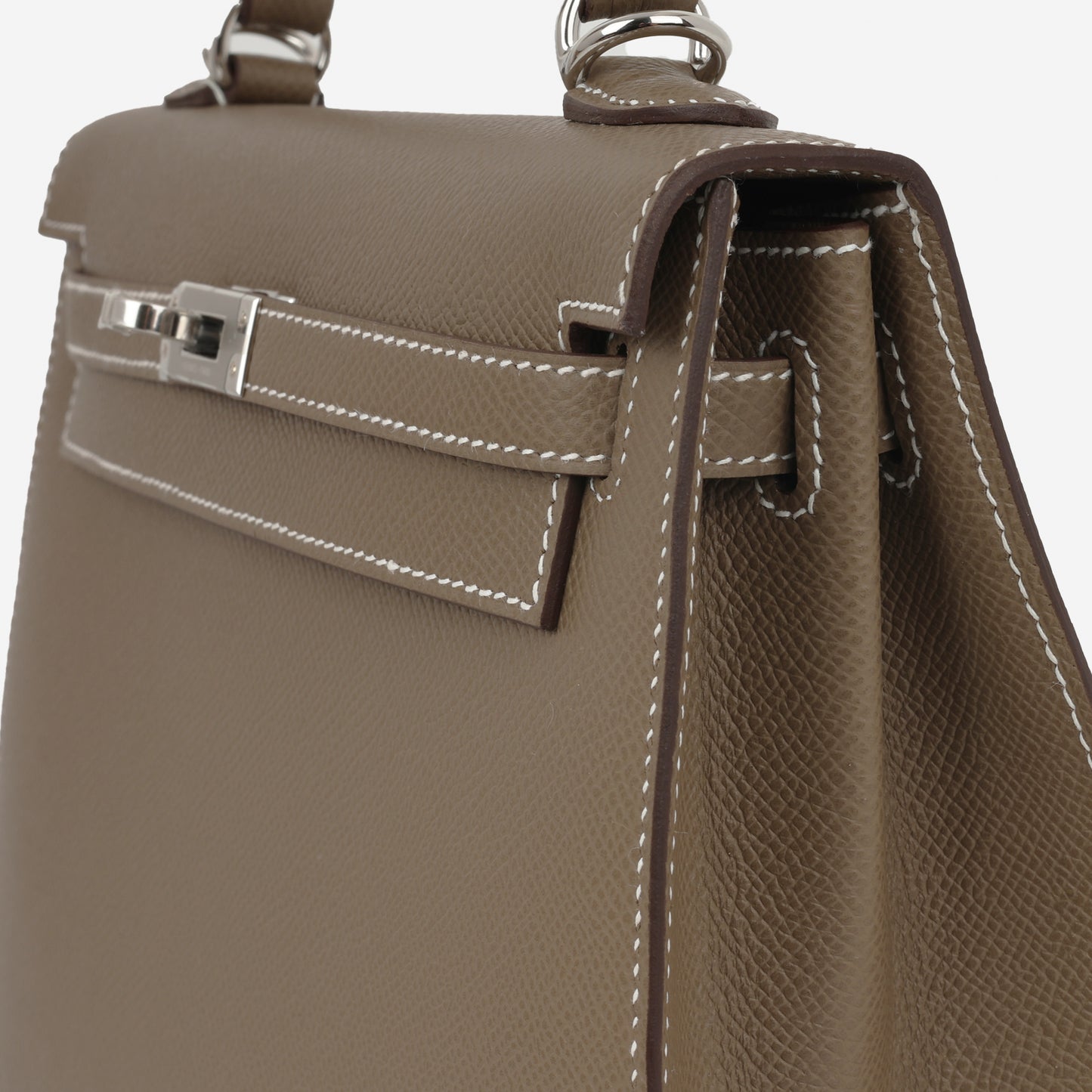 Hermès Kelly 25 - Etoupe Epsom | Palladium Hardware