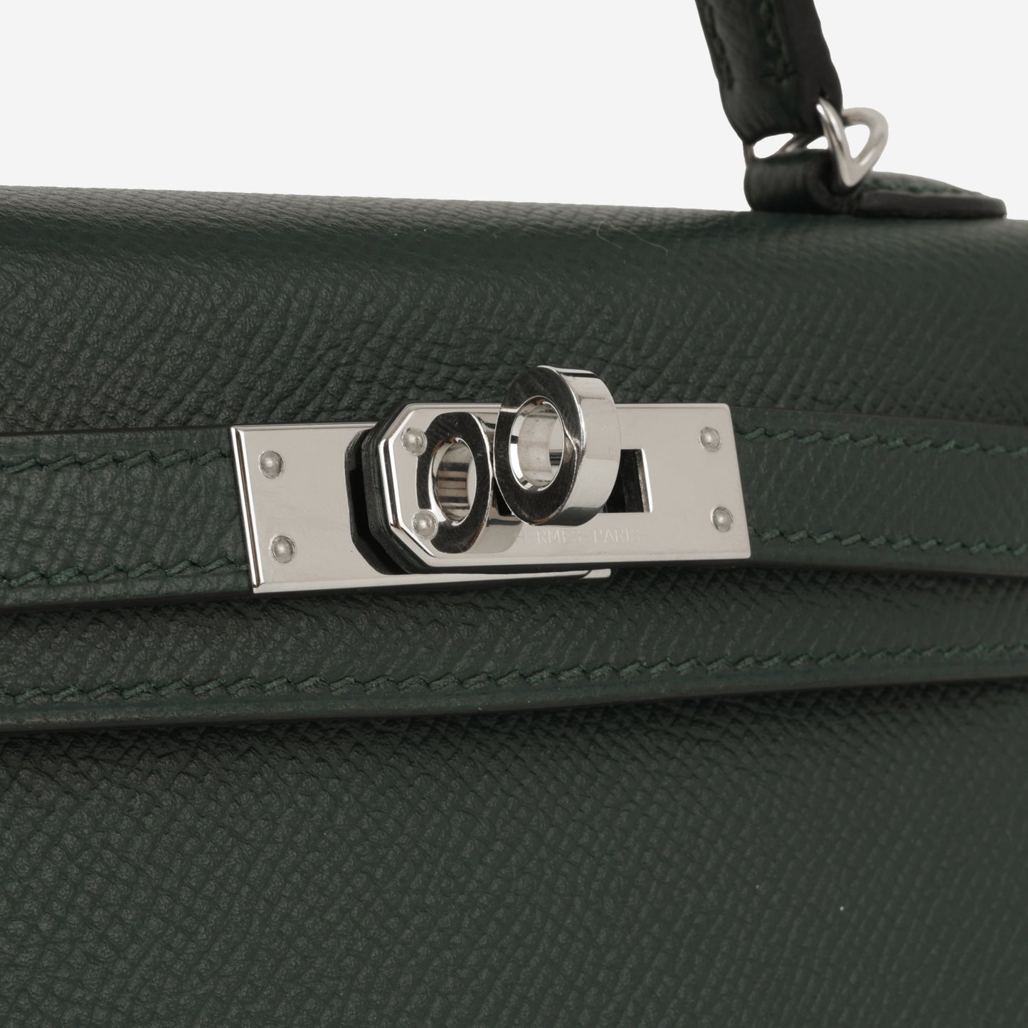 Hermès Mini Kelly 20 II - Vert Cypres Epsom | Palladium Hardware
