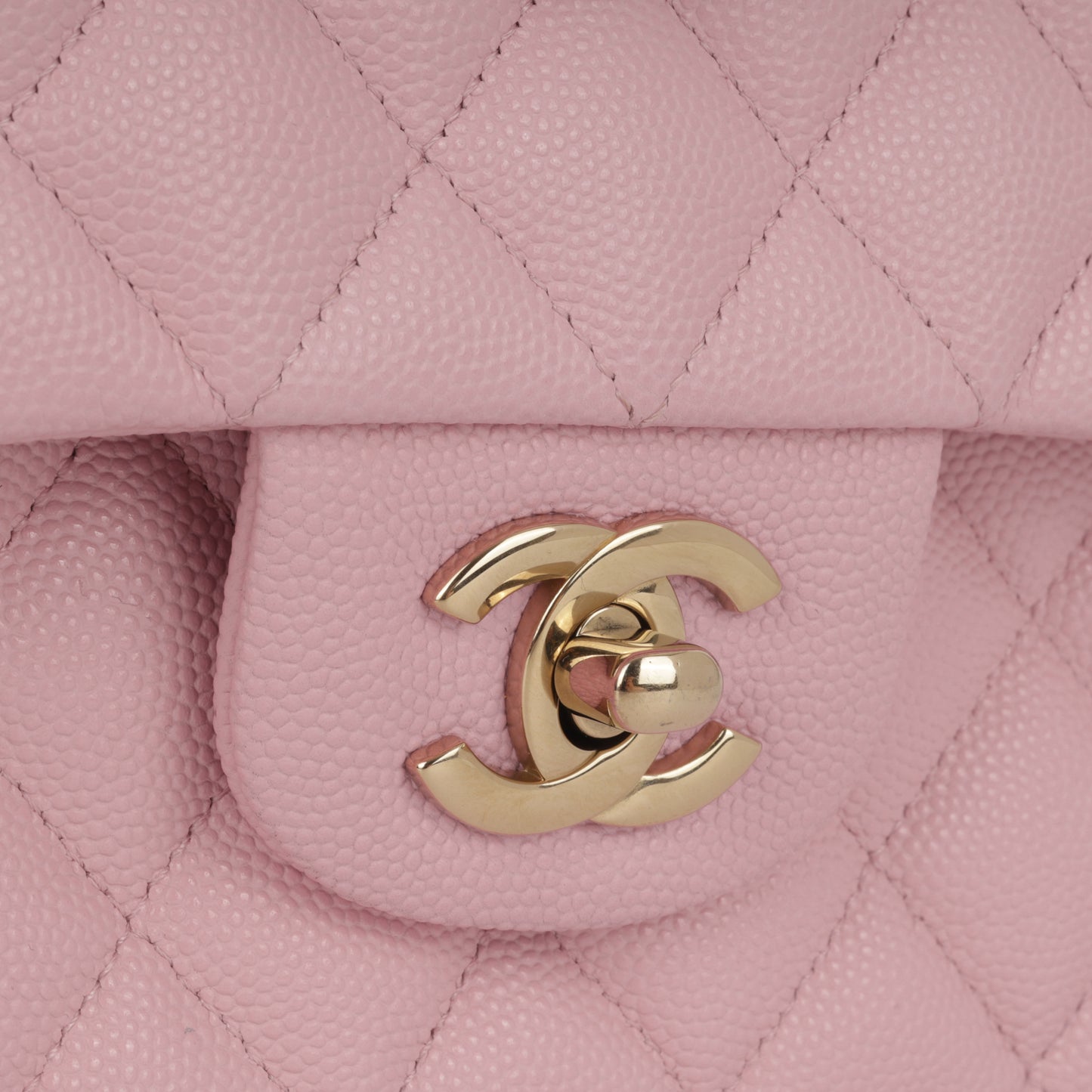 Chanel Medium Classic Flap - Pink Caviar | Champagne Gold Hardware