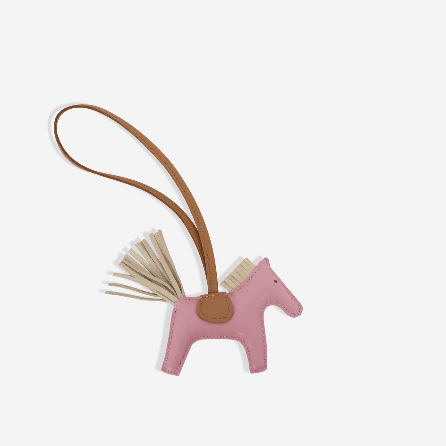 Hermès Rodeo PM - Mauve Sylvestre / Chai / Craie Agneau