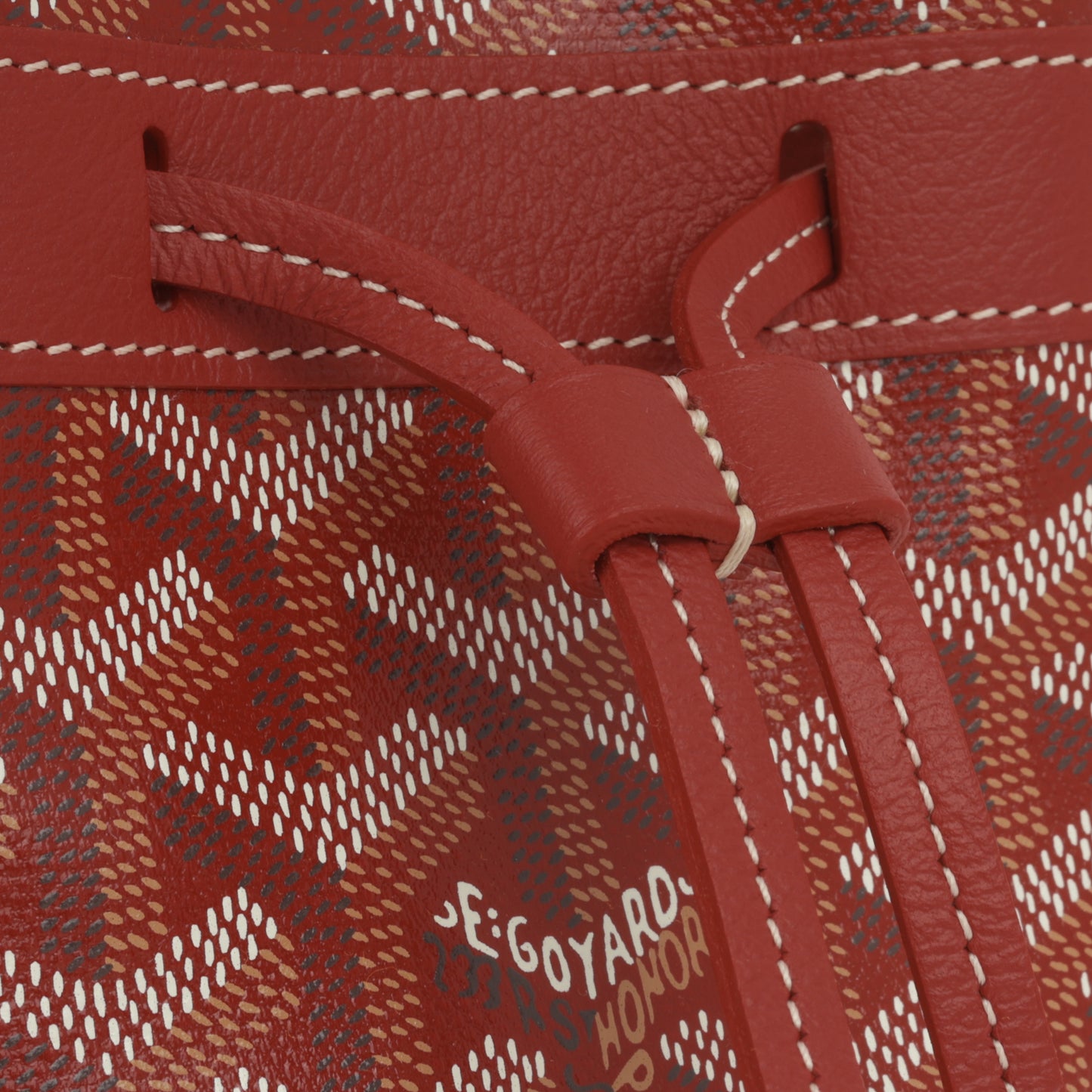 Goyard Petit Flot - Red Goyardine | Palladium Hardware