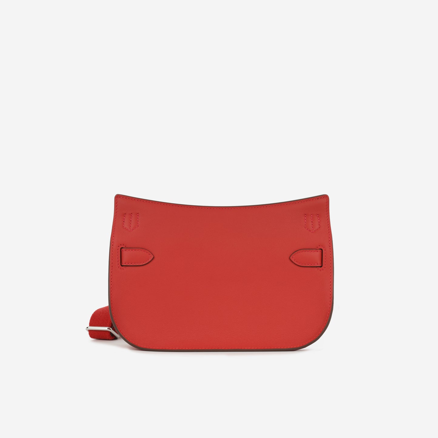 Hermès Mini Jypsiere - Rouge Vif Evercolour | Palladium Hardware