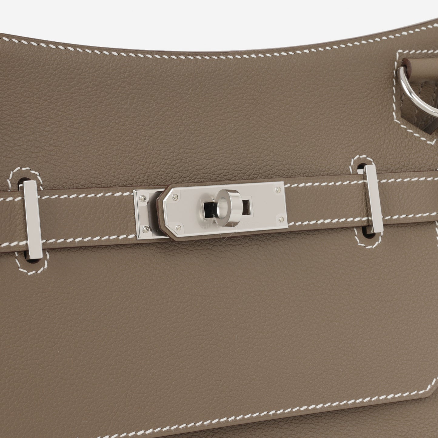 Hermès - Mini Jypsiere - Etoupe Evercolor | Palladium Hardware