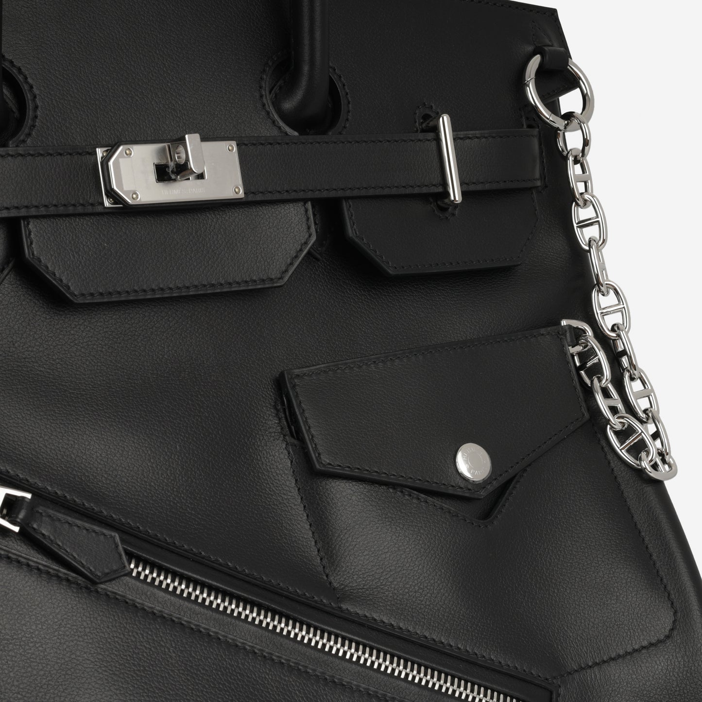 Hermès HAC 40 - Noir Volupto | Palladium Hardware