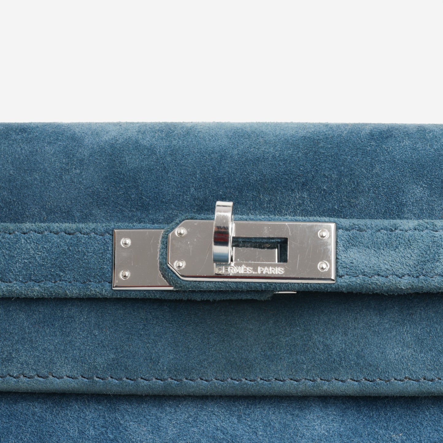 Hermès Kelly 25 - Bleu Thalassa Doblis | Palladium Hardware