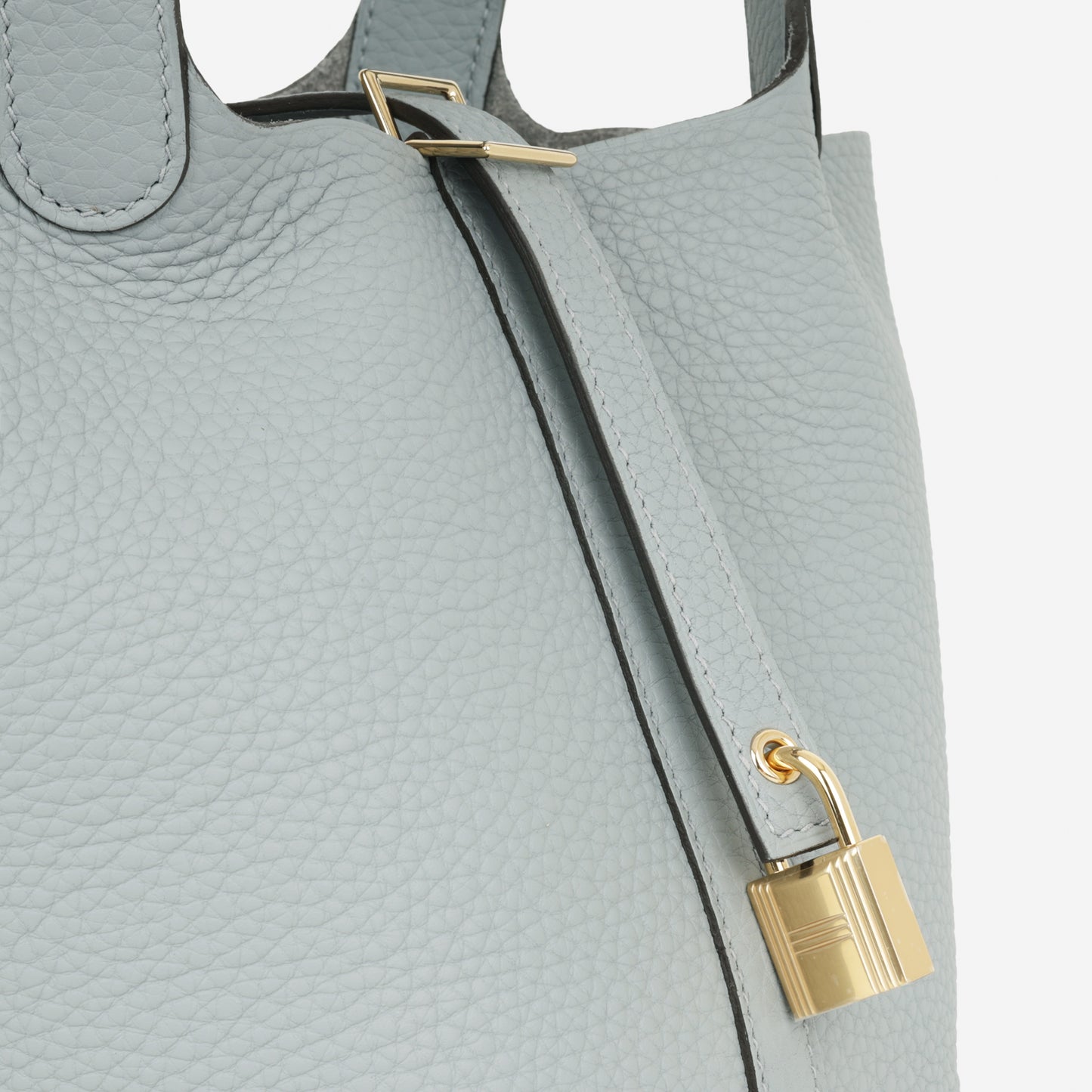 Hermès Picotin 18 - Gris Pantin Clemence | Permabrass Hardware