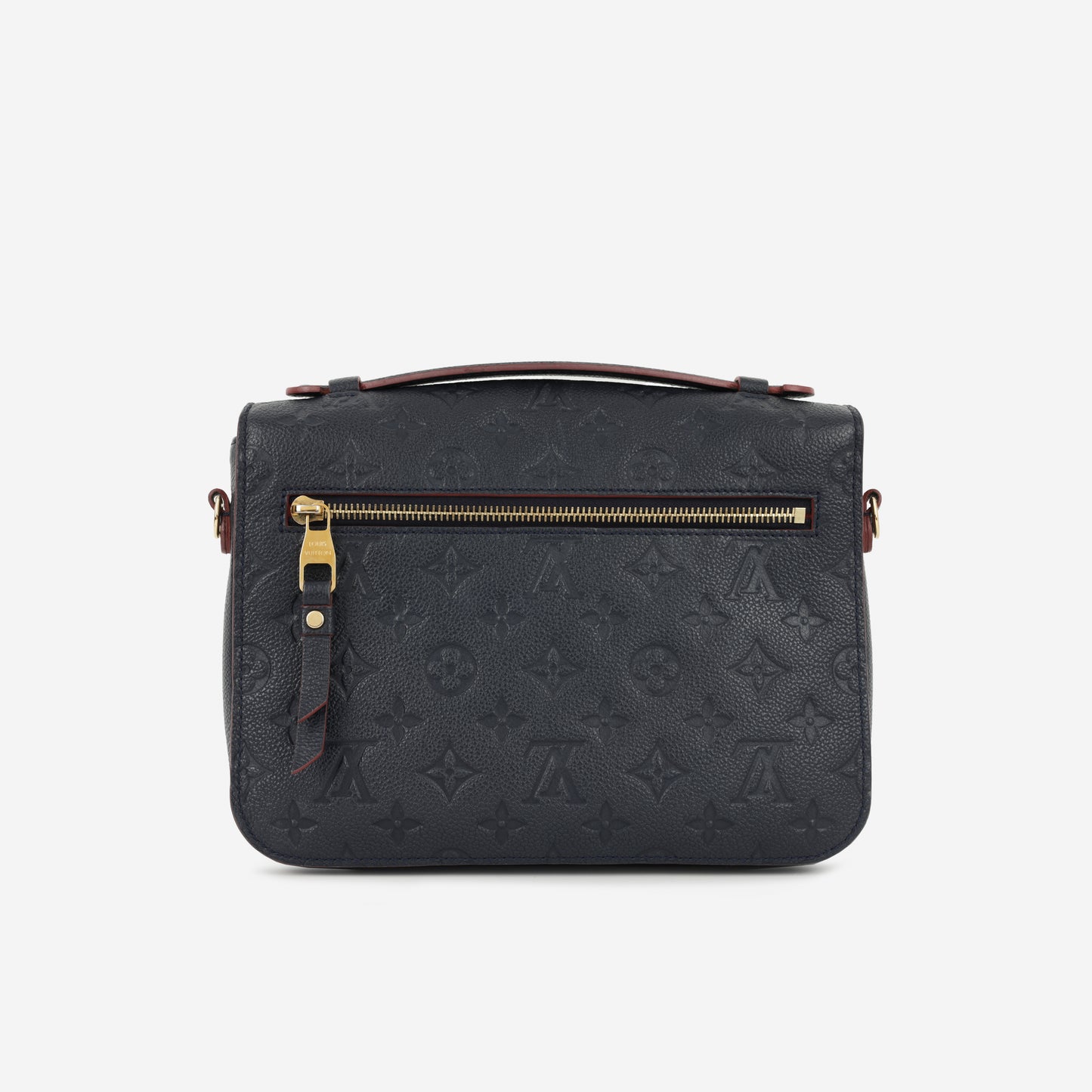 Louis Vuitton Pochette Métis - Navy Empreinte / Red Trim | Gold Hardware