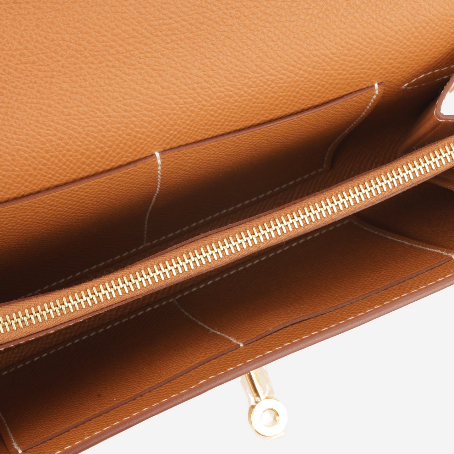 Hermès Kelly To Go Wallet - Gold Epsom | Gold Hardware