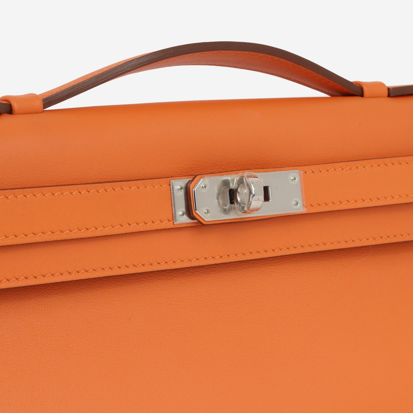 Hermès Kelly Cut - Orange Swift | Palladium Hardware