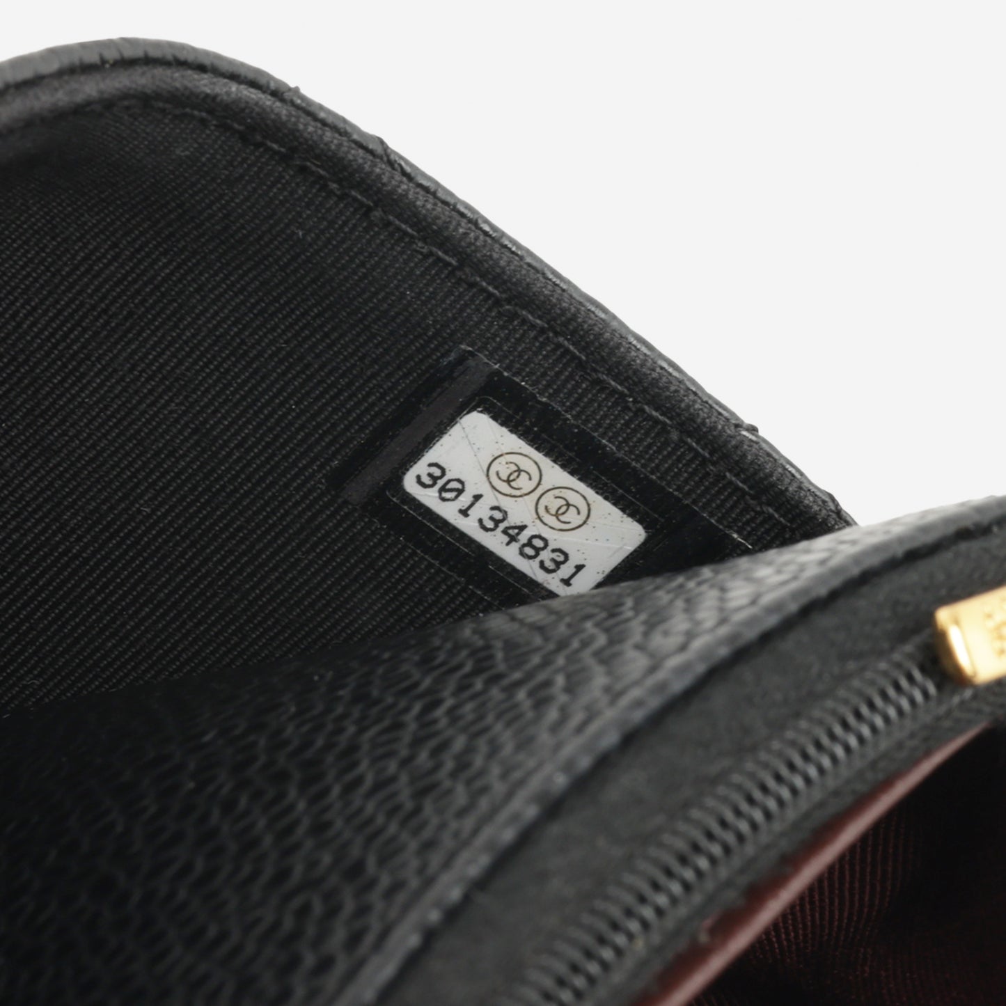 Chanel Classic Wallet on Chain - Black Caviar | Gold Hardware