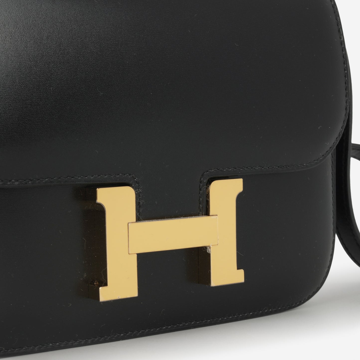 Hermès Constance 18 - Black Box Calf | Gold Hardware