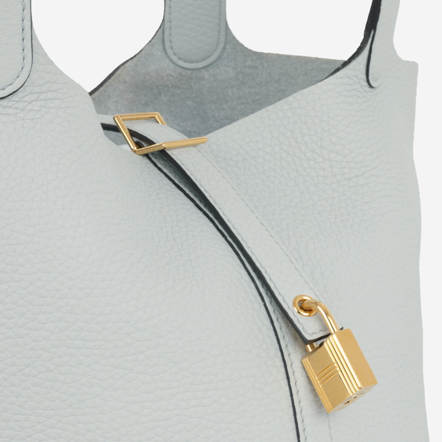 Hermès Picotin 22 - Bleu Pale Clemence | Permabrass Hardware