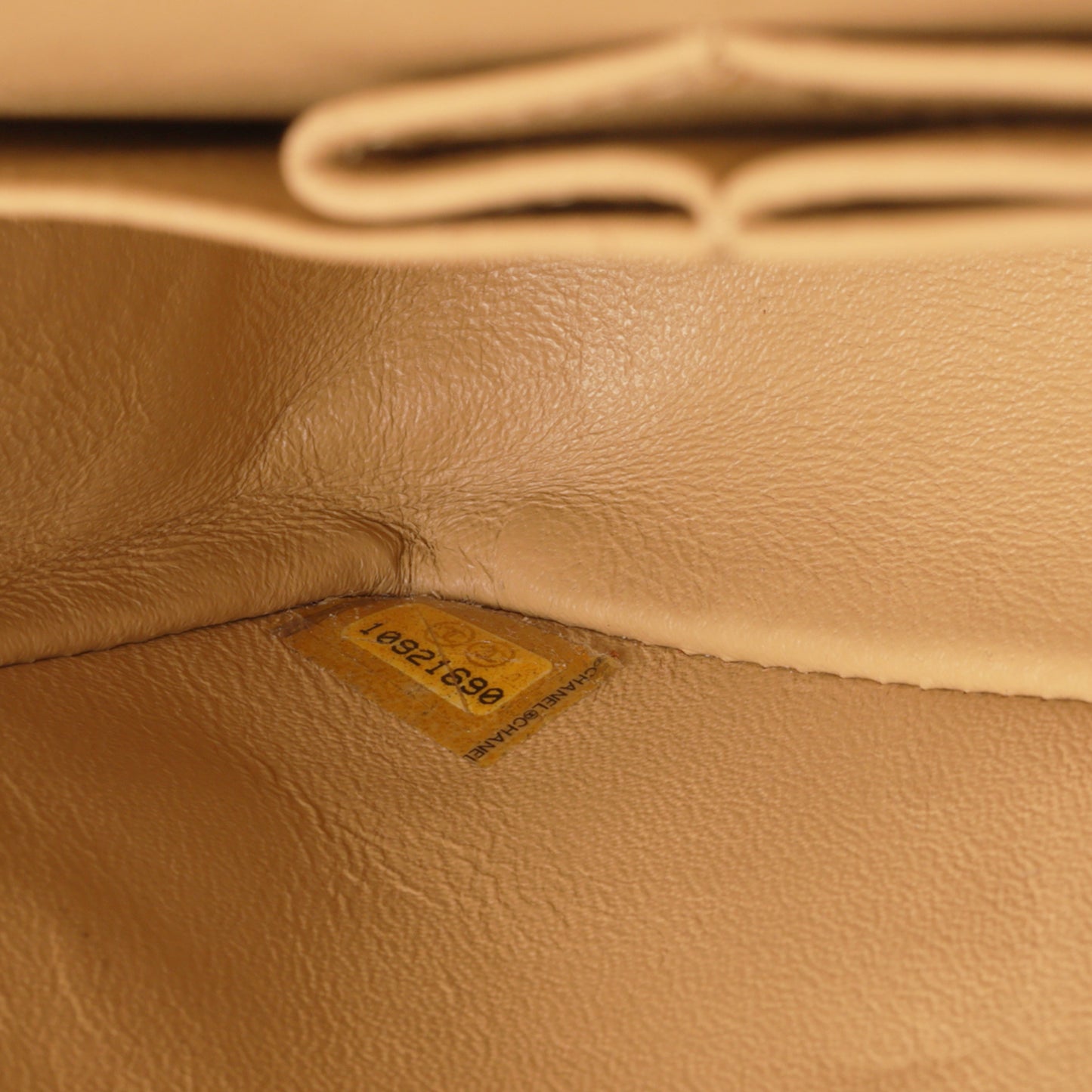 Chanel Vintage Small Classic Flap - Beige Caviar | Gold Hardware