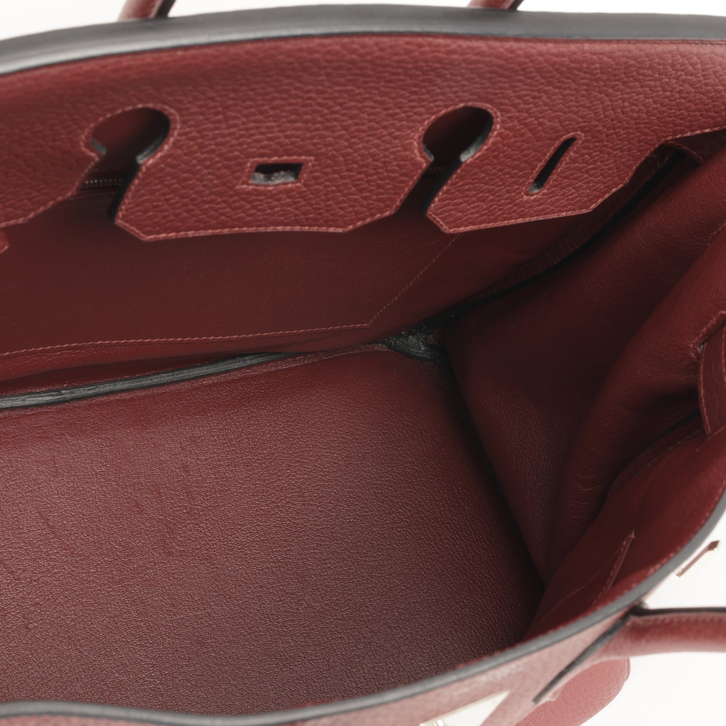 Hermès Birkin 35 - Rouge H Fjord | Palladium Hardware