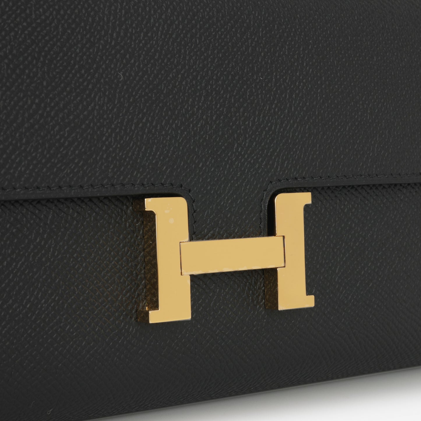 Hermès Constance To Go - Black Epsom | Gold Hardware