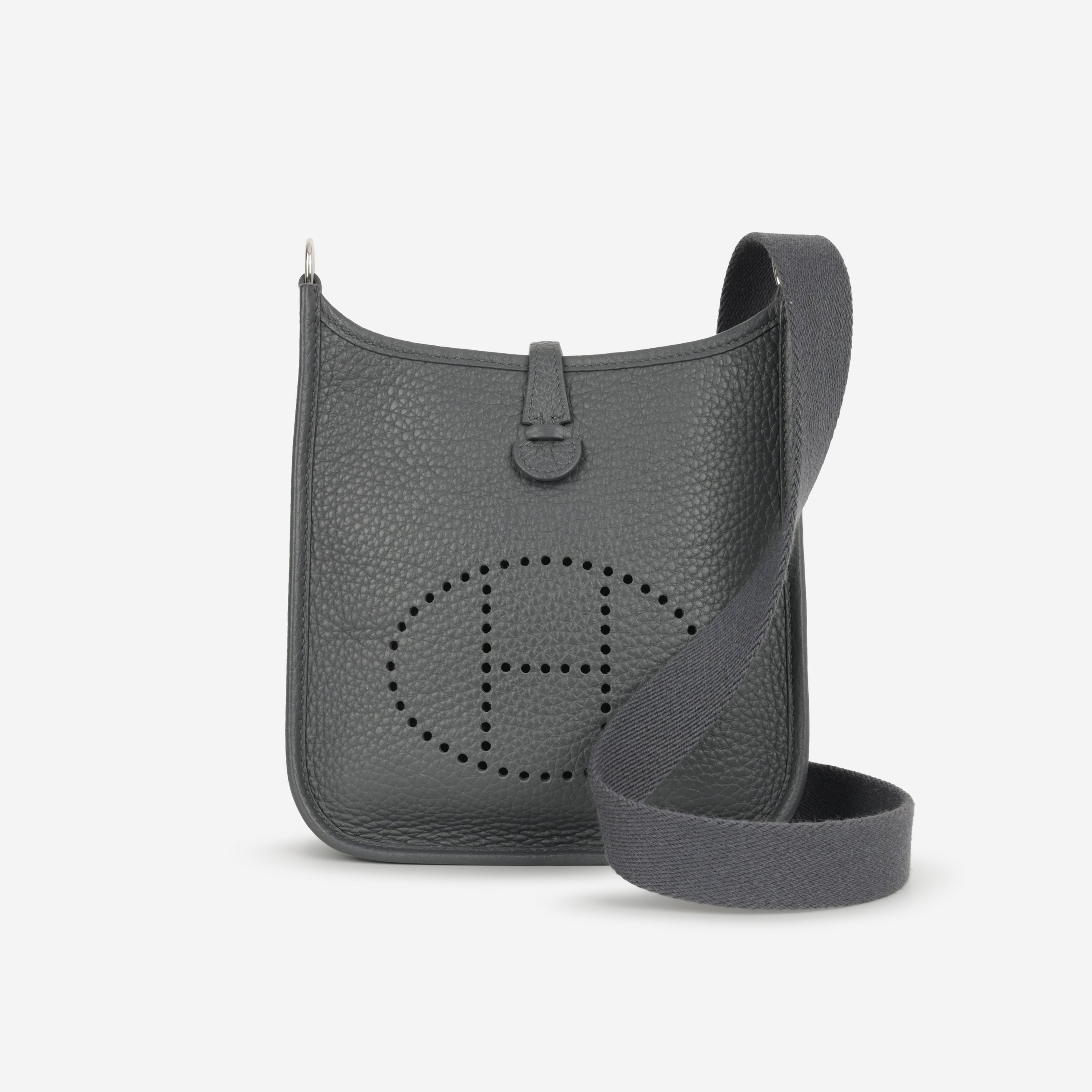 Hermès Mini Evelyne 16 - Ardoise Clemence | Palladium Hardware