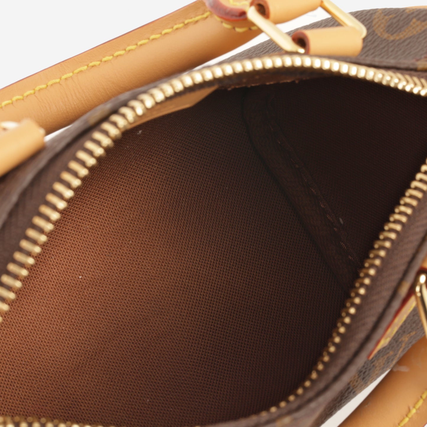 Louis Vuitton Nano Speedy - Monogram | Gold Hardware