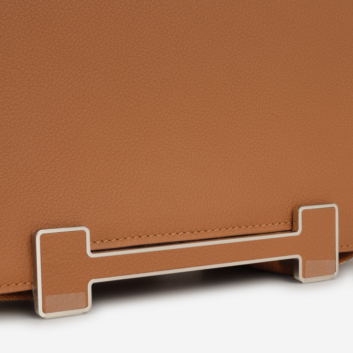 Hermès Geta Bag - Gold Evercolor | Palladium Hardware