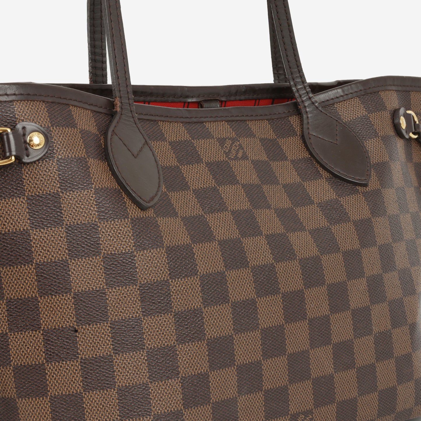 Louis Vuitton Neverfull PM - Damier Ebene | Gold Hardware - Bagista