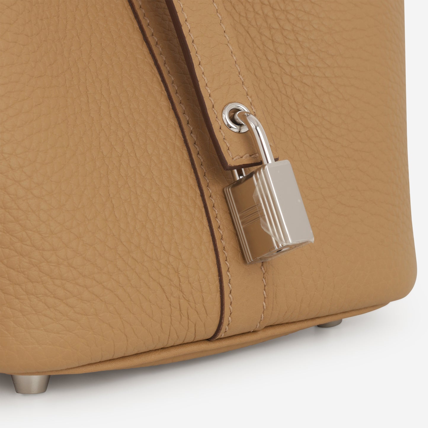Hermès Picotin 18 - Biscuit Clemence | Palladium Hardware - Bagista