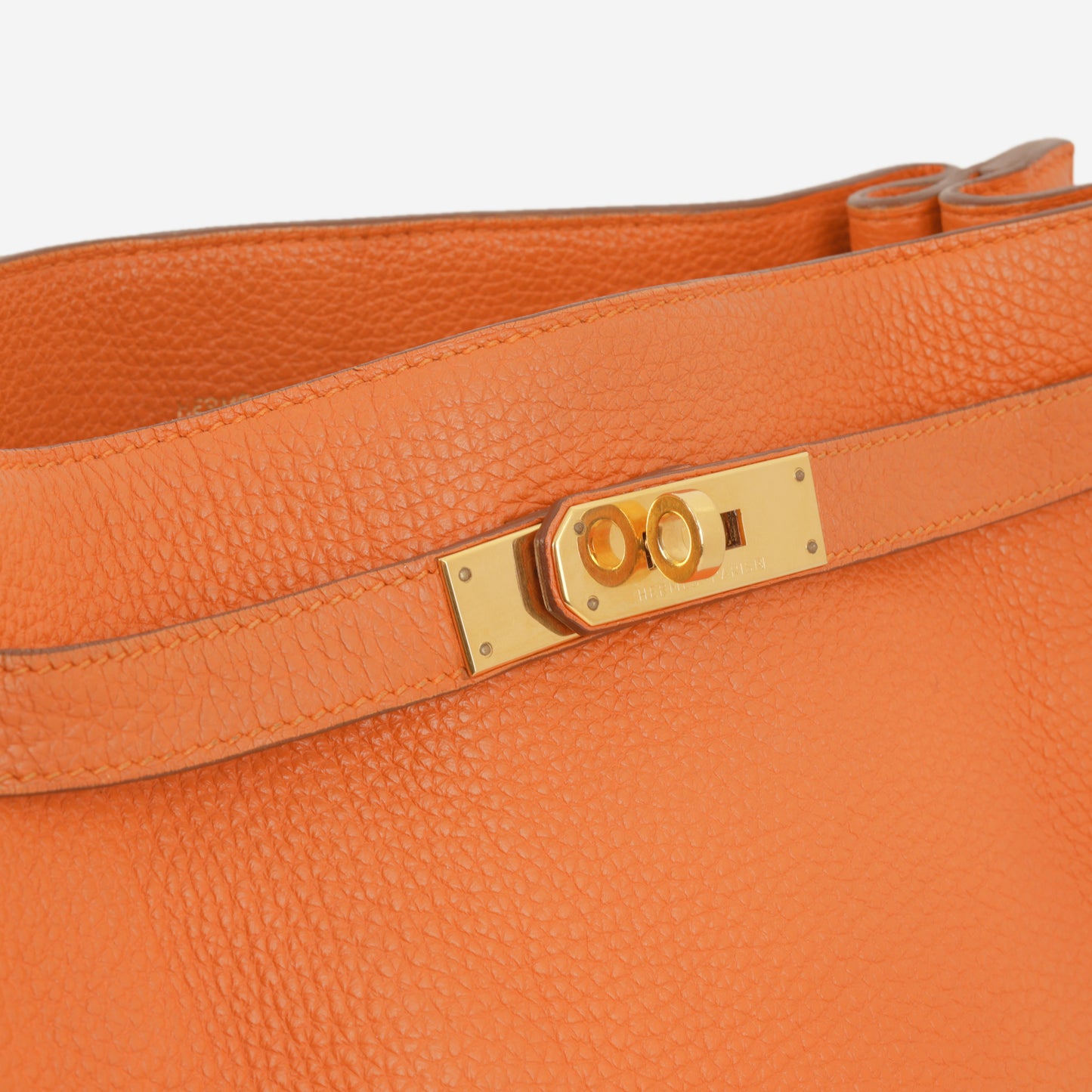 Hermès So Kelly 26 - Orange Togo | Palladium Hardware - Bagista