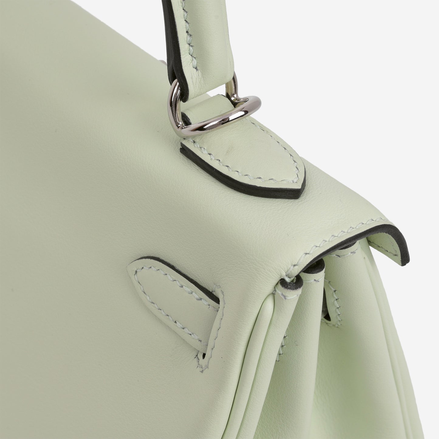 Hermès Kelly 25 - Vert Fizz Swift | Palladium Hardware