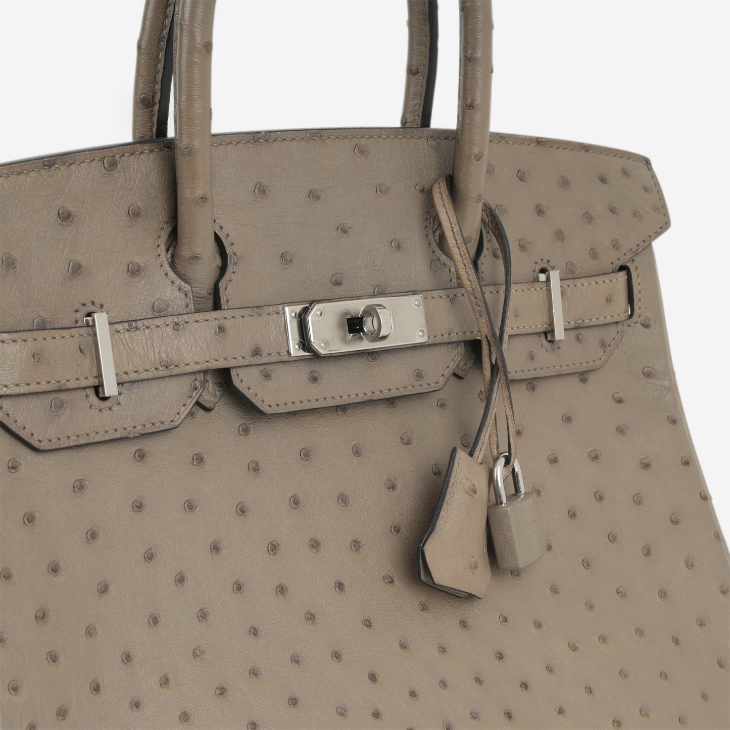 Hermès Birkin 30 - Mousse Ostrich | Palladium Hardware