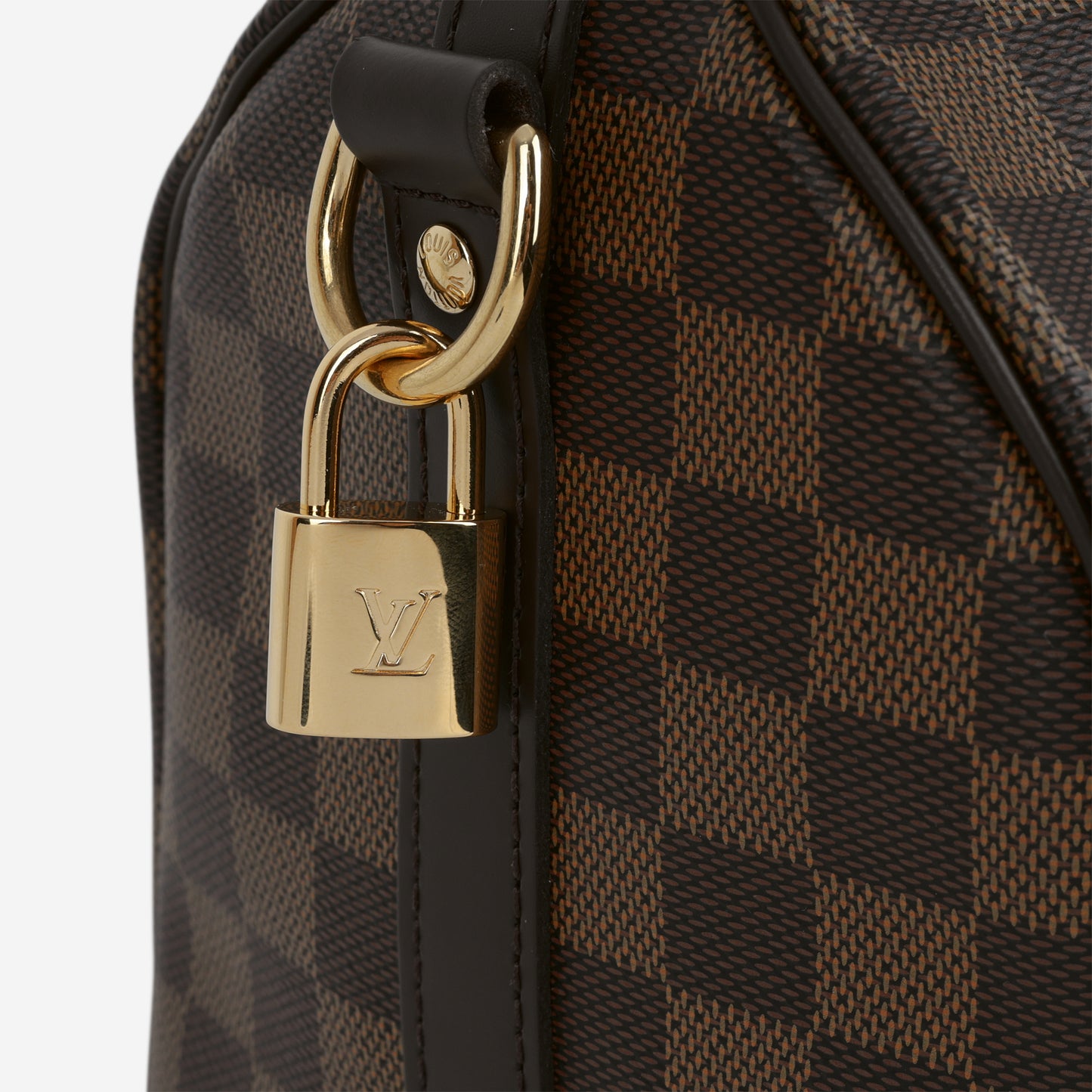 Louis Vuitton Speedy 25 Bandoulière - Damier Ebene | Gold Hardware - Bagista