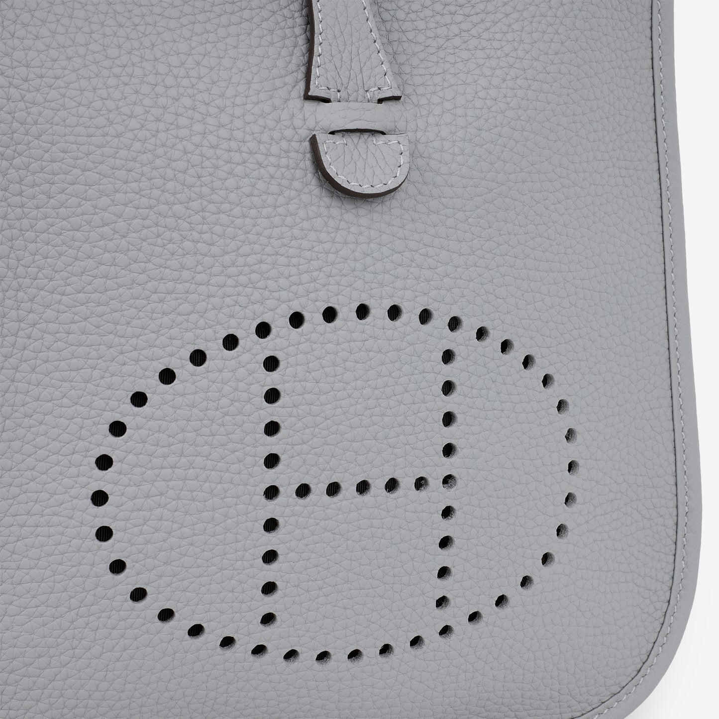 Hermès Evelyne 23 - Gris Pantin Clemence | Palladium Hardware - Bagista