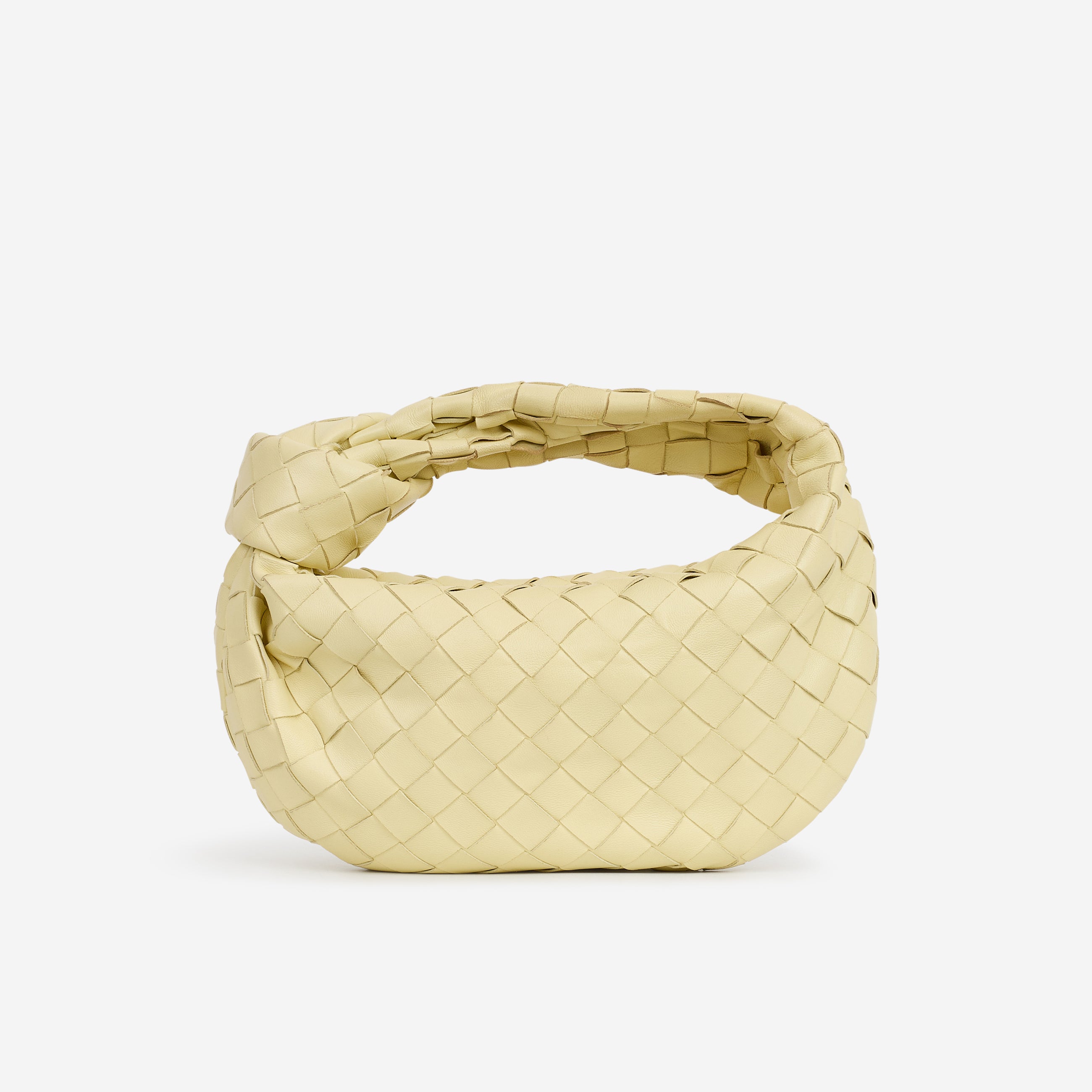 ボッテガ・ヴェネタ ミニ ジョディ ice cream Bottega Veneta Mini Jodie - Ice Cream Intrecciato | Silver