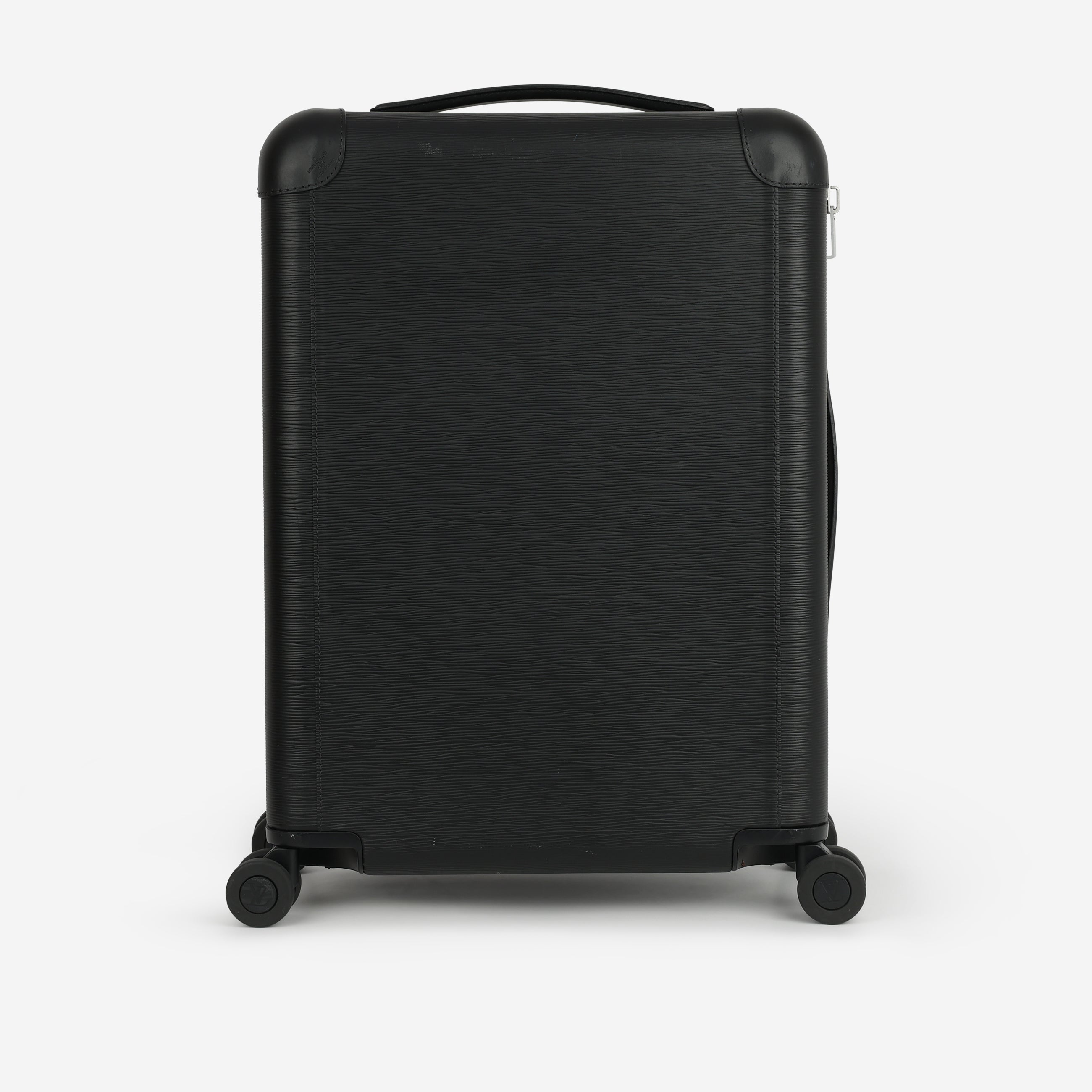 Louis Vuitton Horizon 55 Suitcase Black Epi Leather Silver