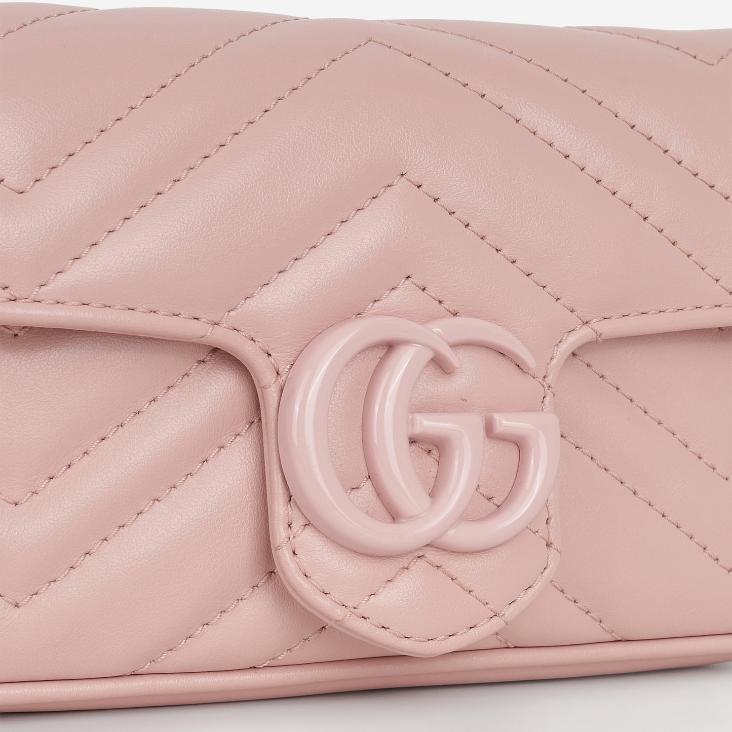 Gucci Super Mini Marmont - So Pink Calfskin | Tonal Hardware