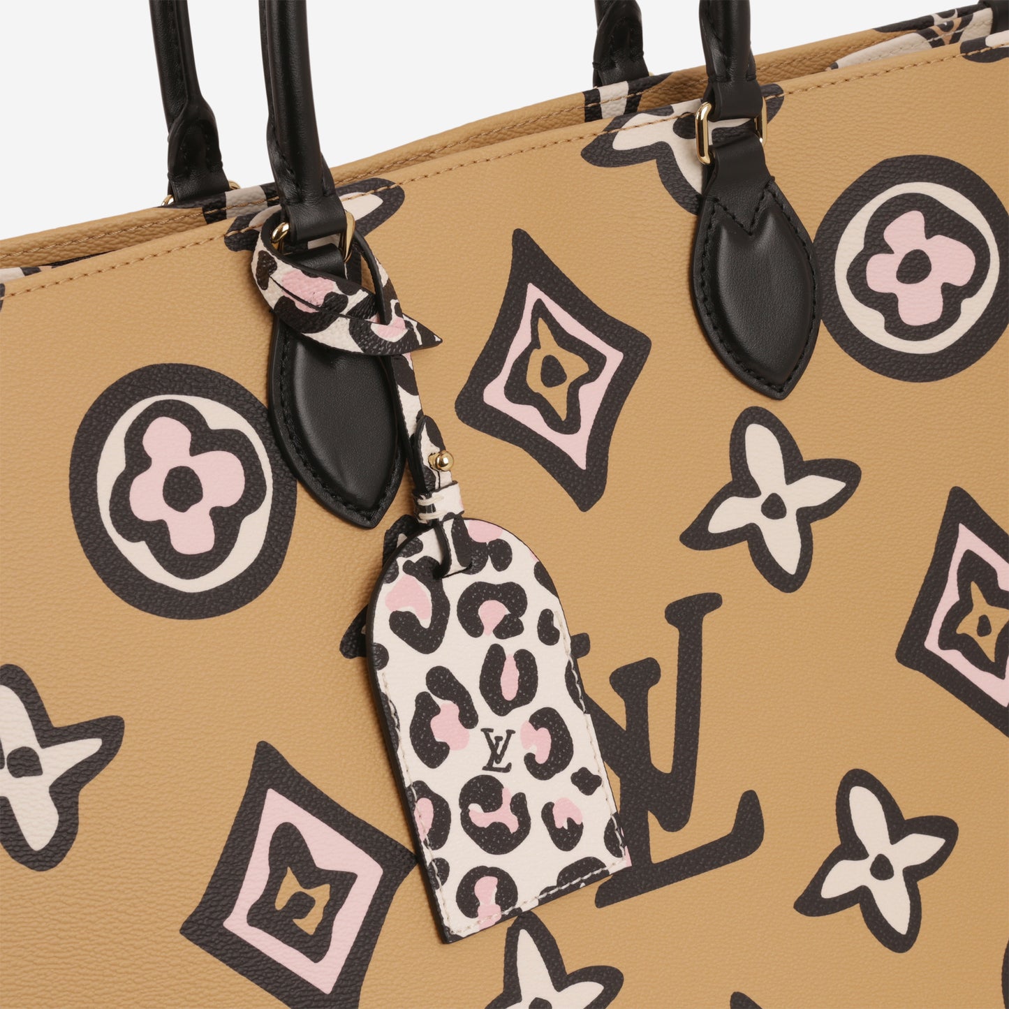 Louis Vuitton OnTheGo GM - "Wild At Heart" Monogram Tote Bag | Gold Hardware