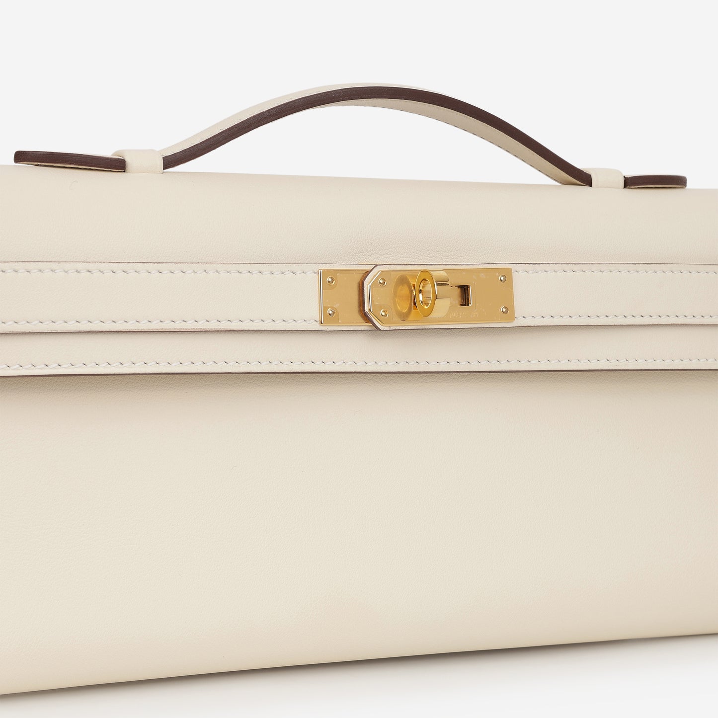 Hermès Kelly Cut - Nata Swift | Gold Hardware