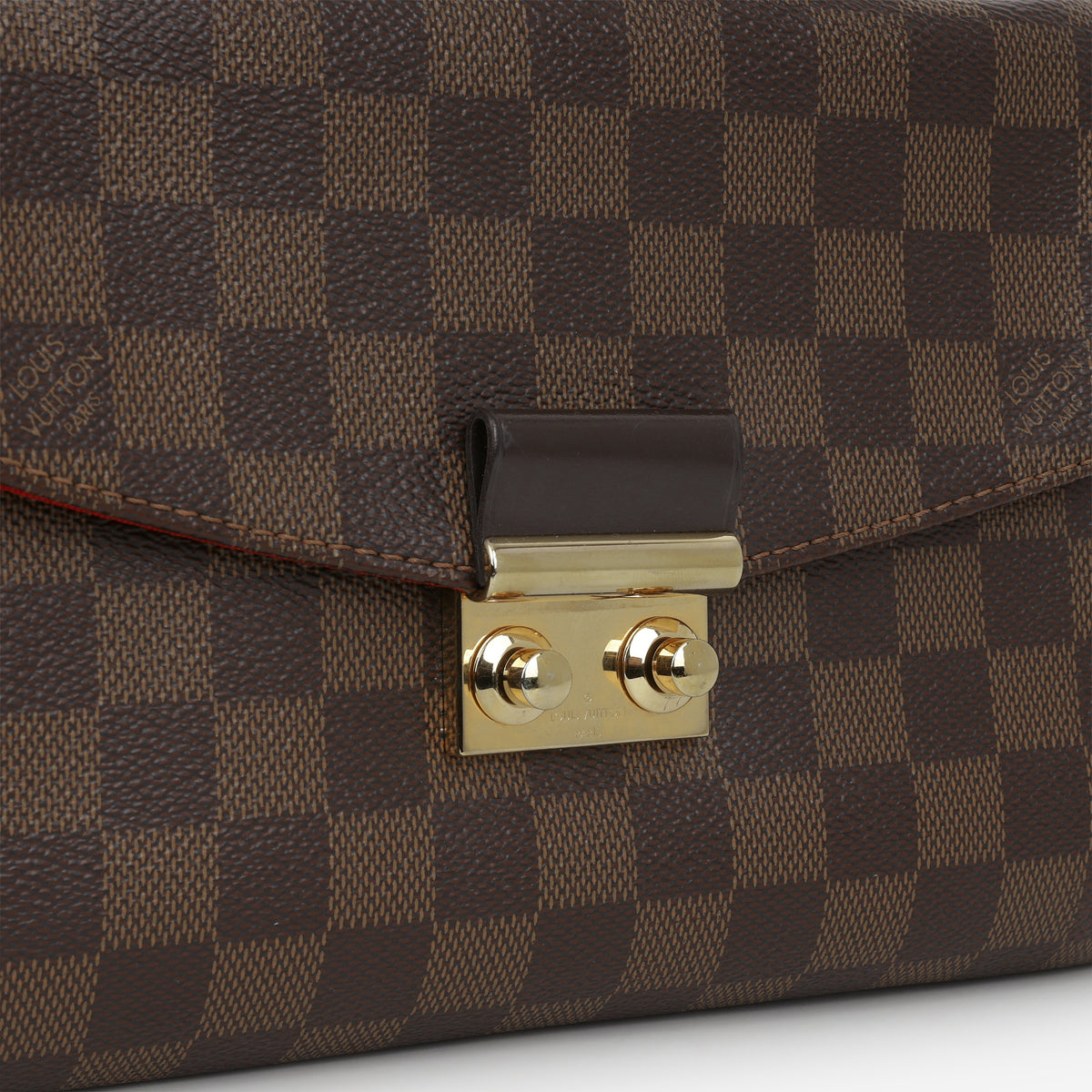 Louis Vuitton Croisette - Damier Ebene | Gold Hardware