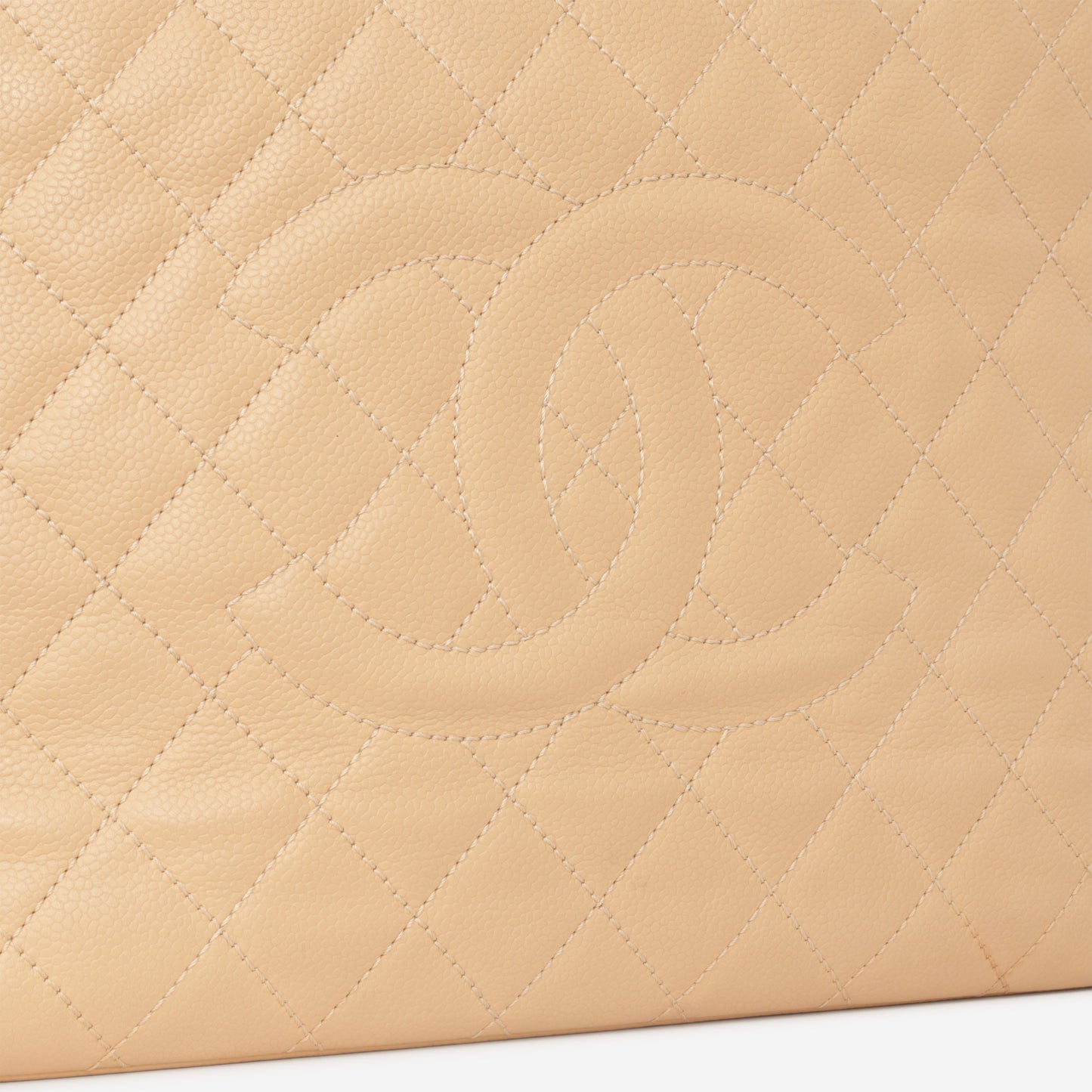 Chanel GST - Beige Caviar | Gold Hardware