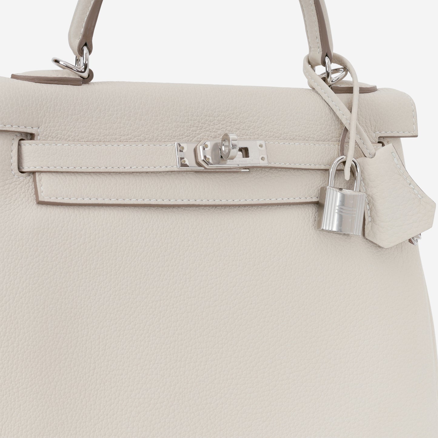 Hermès Kelly 25 - Craie Togo | Palladium Hardware