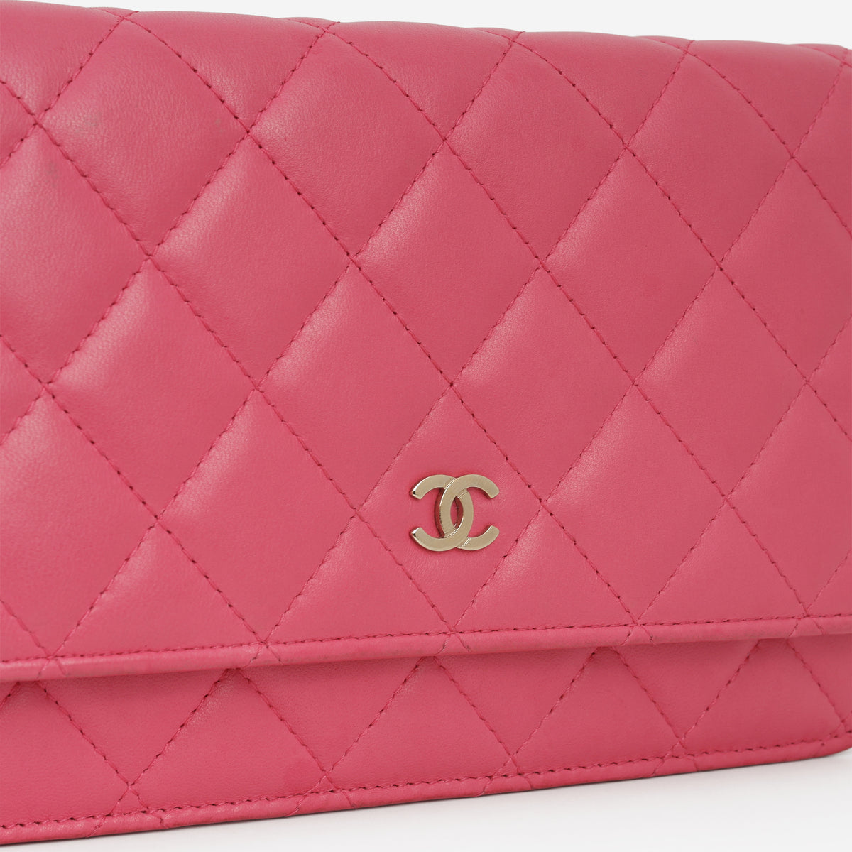 Chanel WOC - Pink Lambskin | Champagne Gold Hardware