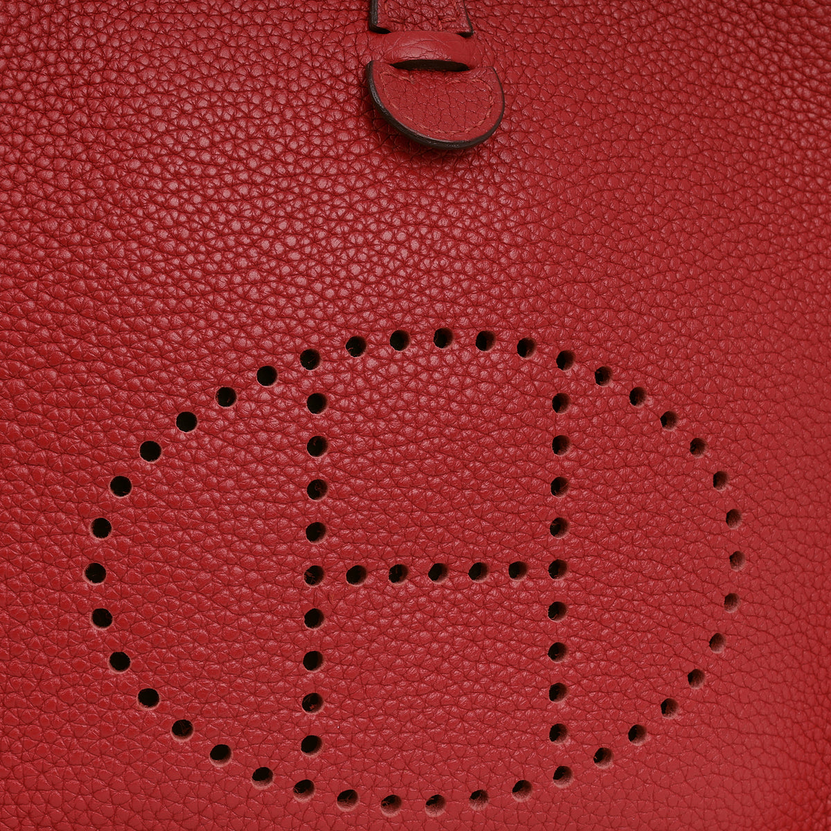 Hermès Mini Evelyne 16 - Rouge Piment Maurice | Palladium Hardware - Bagista