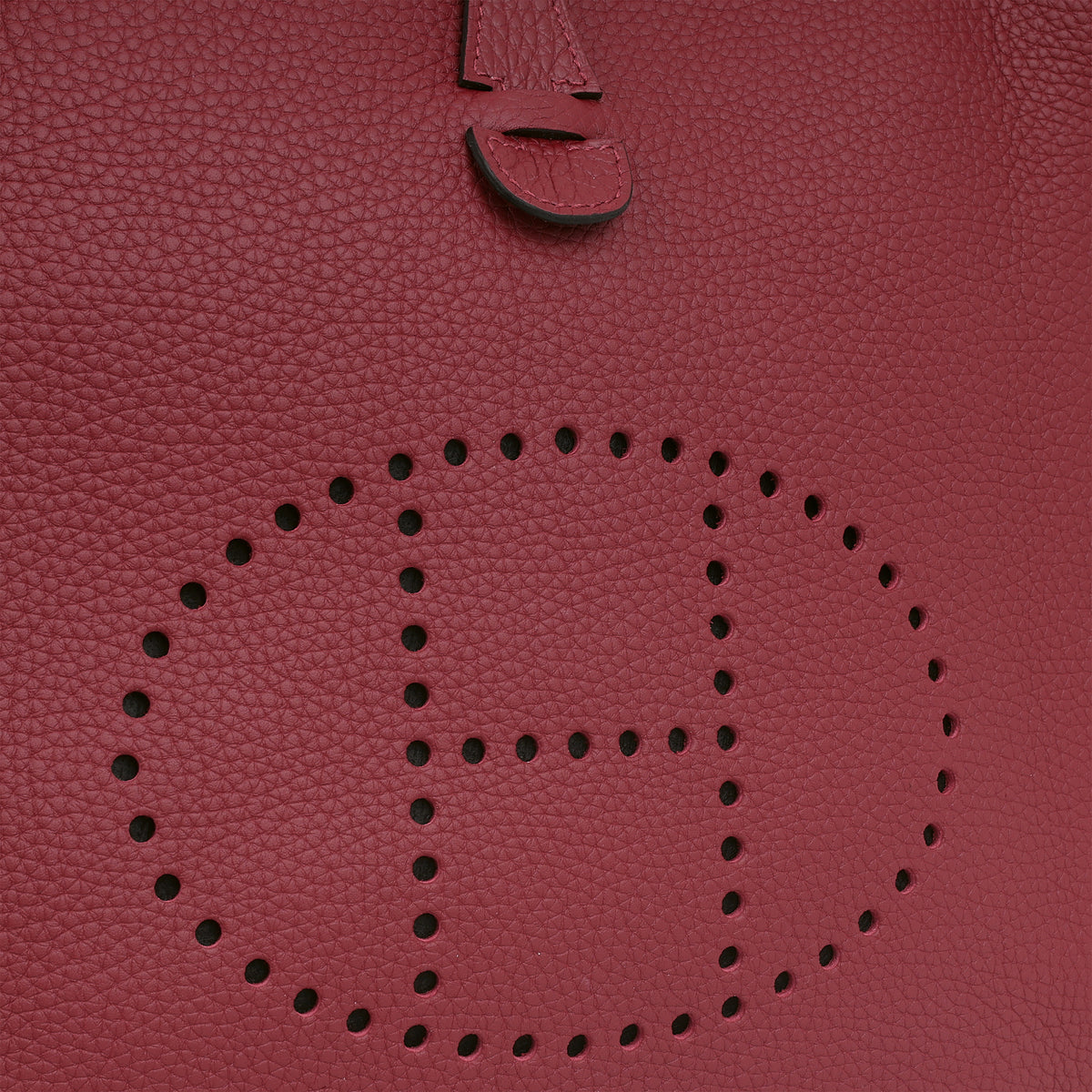 Hermès Evelyne PM - Rouge H Clemence | Palladium Hardware
